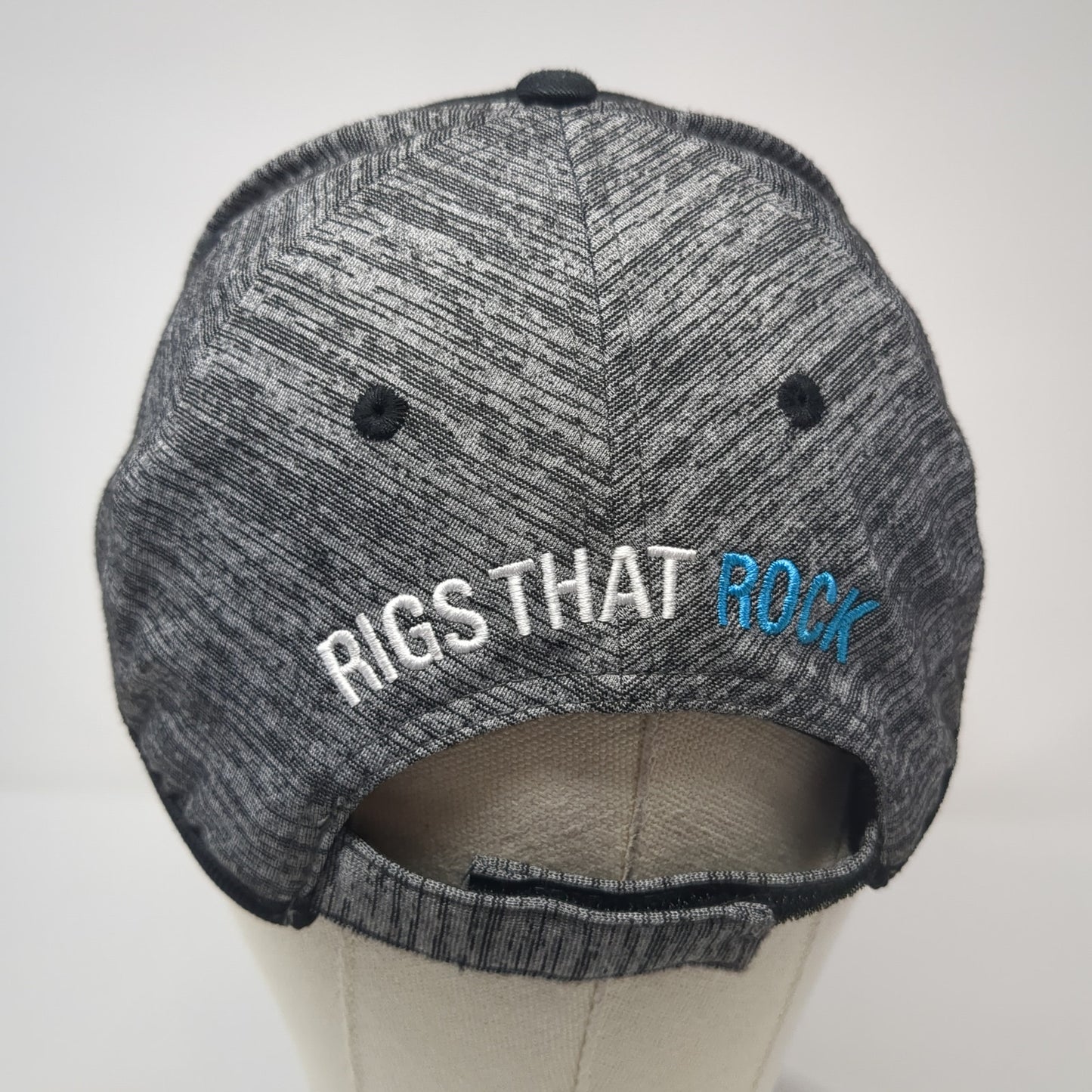 Bay Shore Systems, Inc. Strapback Hat Gray One Size Rigs That Rock