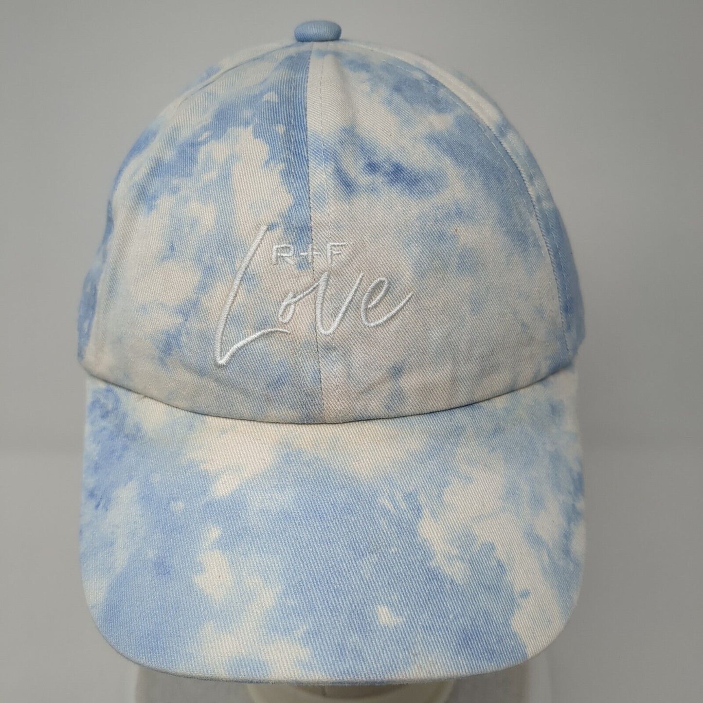 RIF Love Slideback Hat Multicolor One Size Adjustable Tie Dye Embroidered
