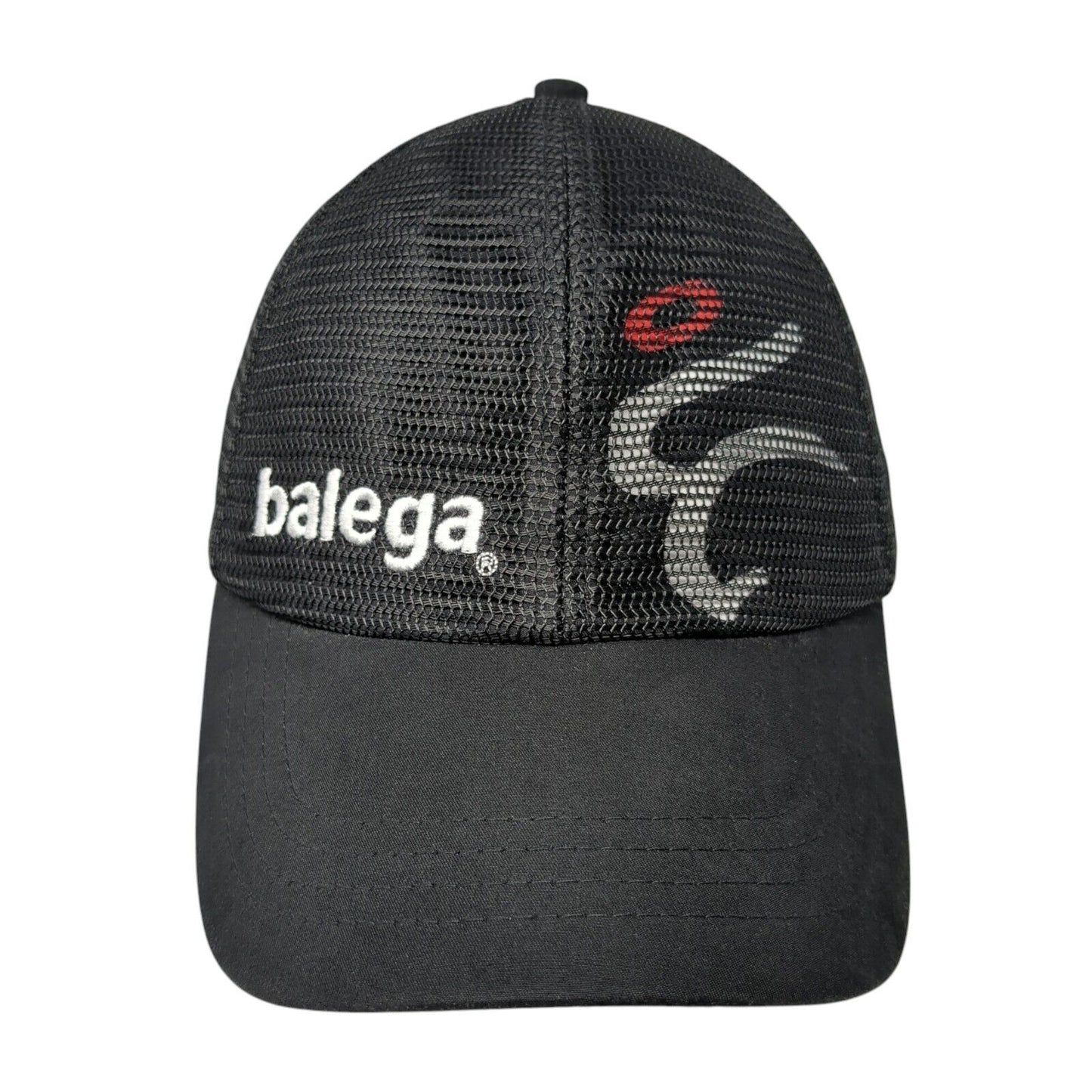 Balega Snapback Trucker Hat Black One Size Mesh Back Solid Boco Gear