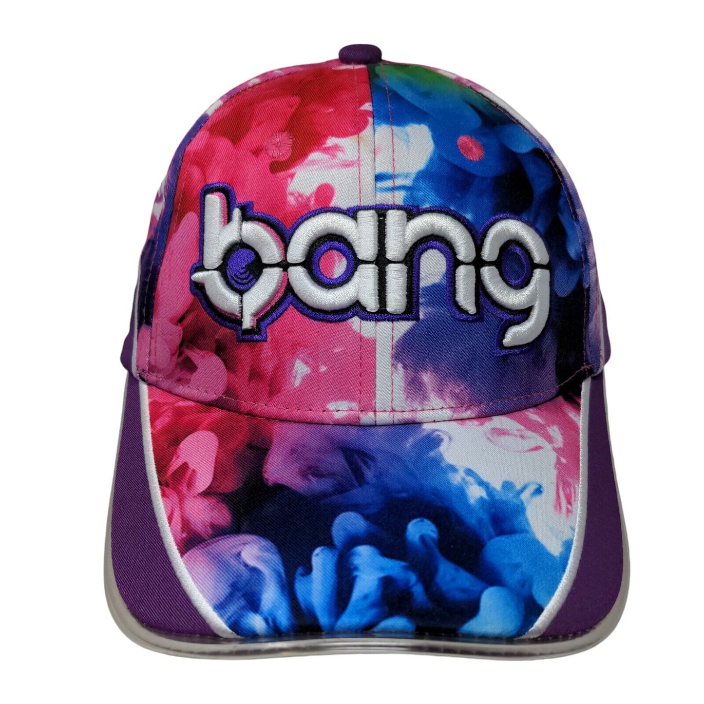 Bang Snapback Hat Multicolor One Size Adjustable Embroidered Smoke LED Light Up