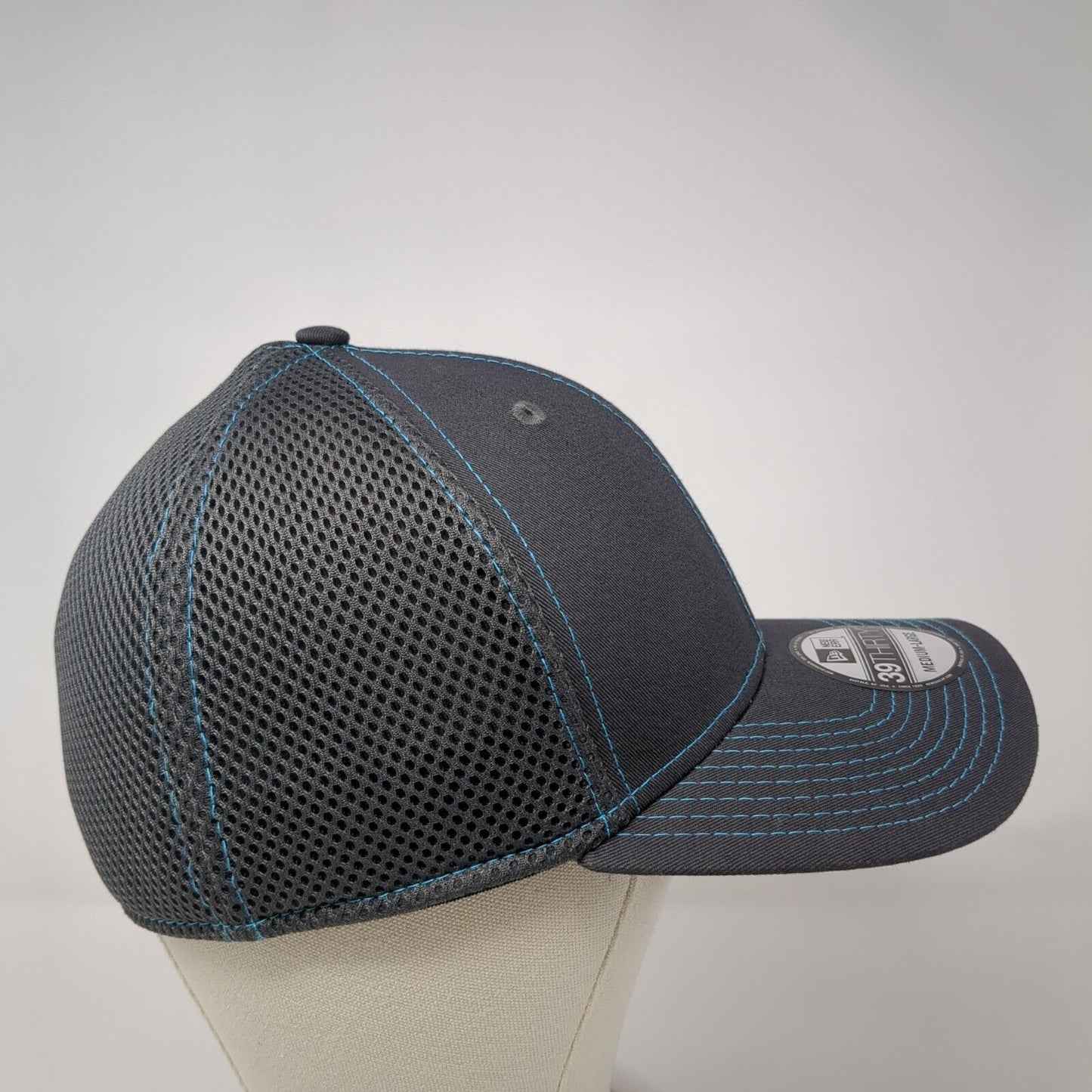 Buckland Concrete Fitted Hat Gray Medium/Large Mesh New Era 39Thirty