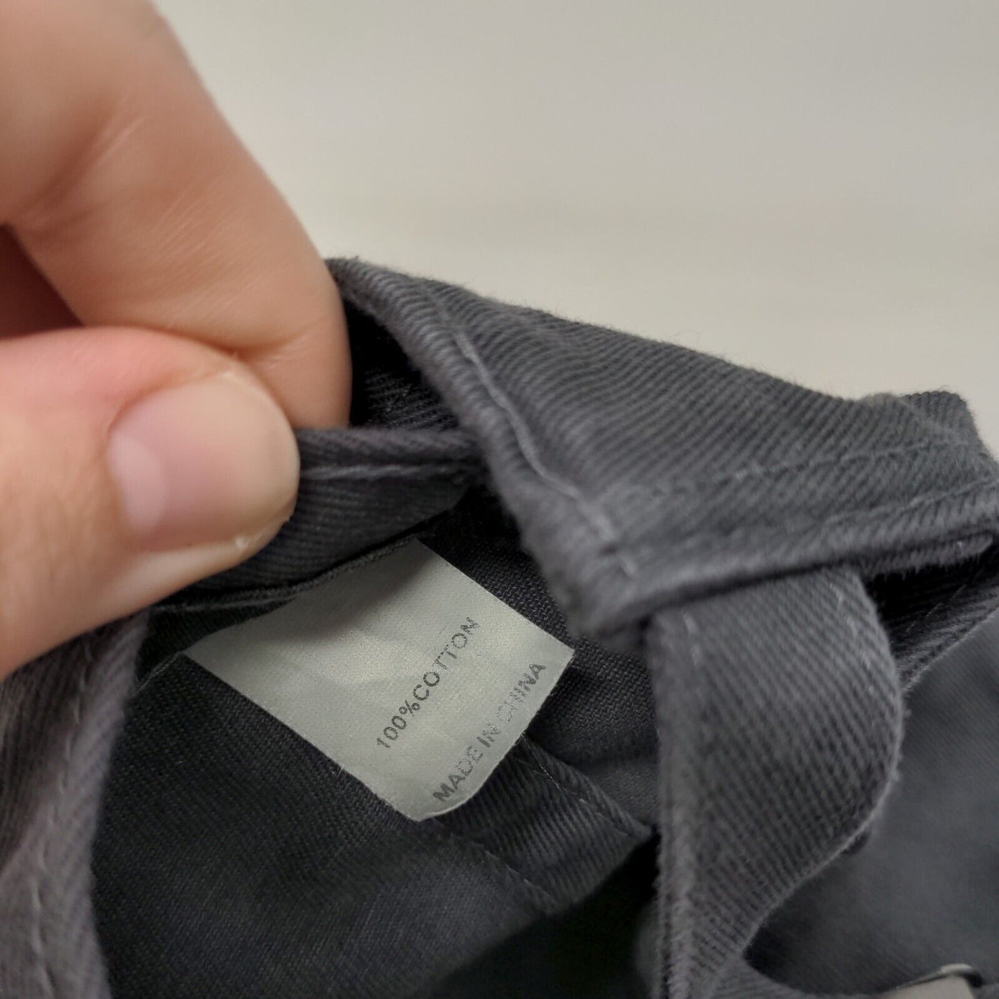 Richardson Slideback Hat Gray M/L Solid Embroidered Checkout.com Crypto
