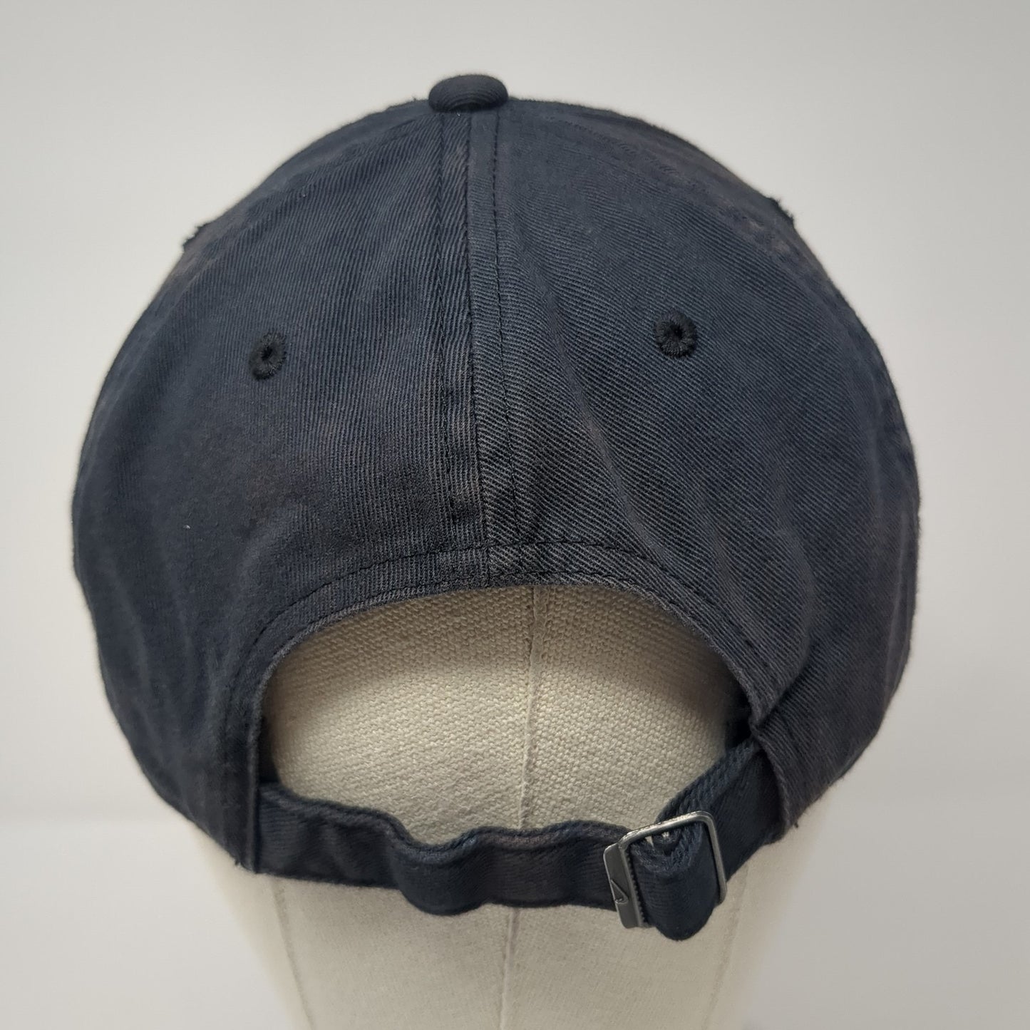 Nike Swoosh Slideback Hat Blue One Size Spell Out Embroidered Outdoor