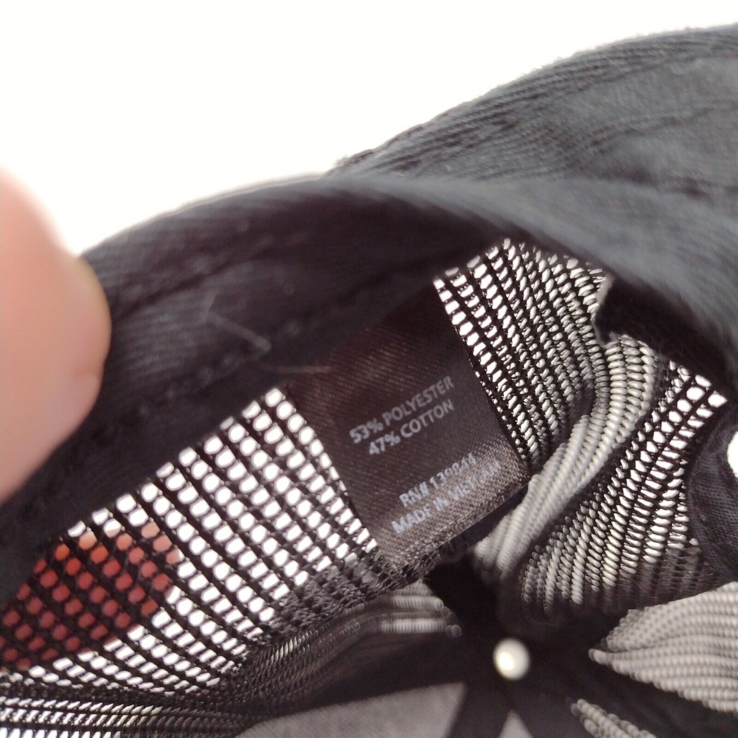 Decked Snapback Mesh Back Trucker Hat Gray OSFA Embroidered Colorblock