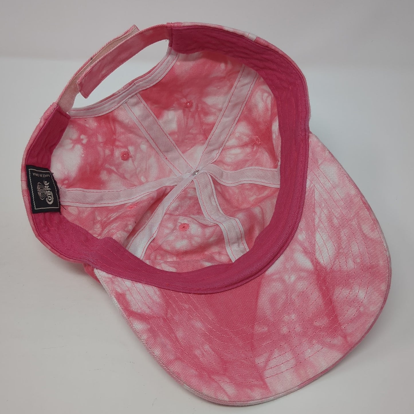 Colorado Strapback Hat Pink Tie Dye One Size Adjustable Cobra 6 Panel