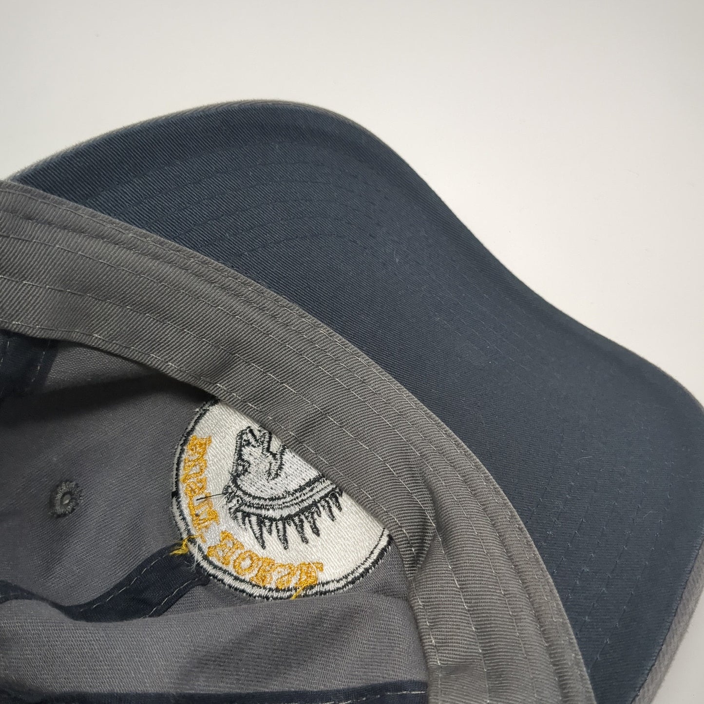 Rusty Horse Tavern Slideback Hat Gray One Size Authentic Headwear The Cozy