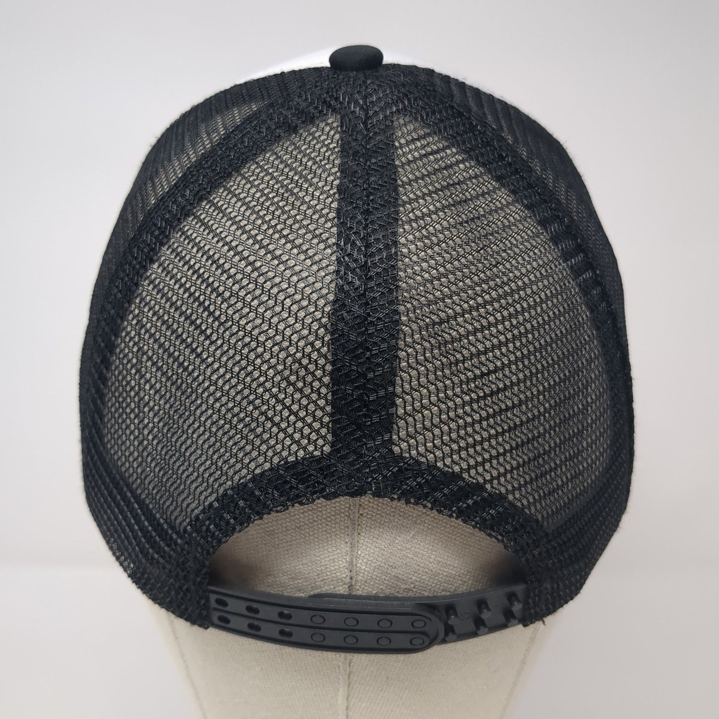 Baseball Mom Snapback Mesh Back Trucker Hat Black One Size Colorblock