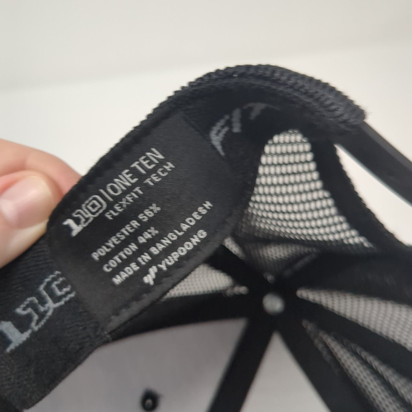 United Rentals Snapback Mesh Back Trucker Hat Black One Size Yupoong