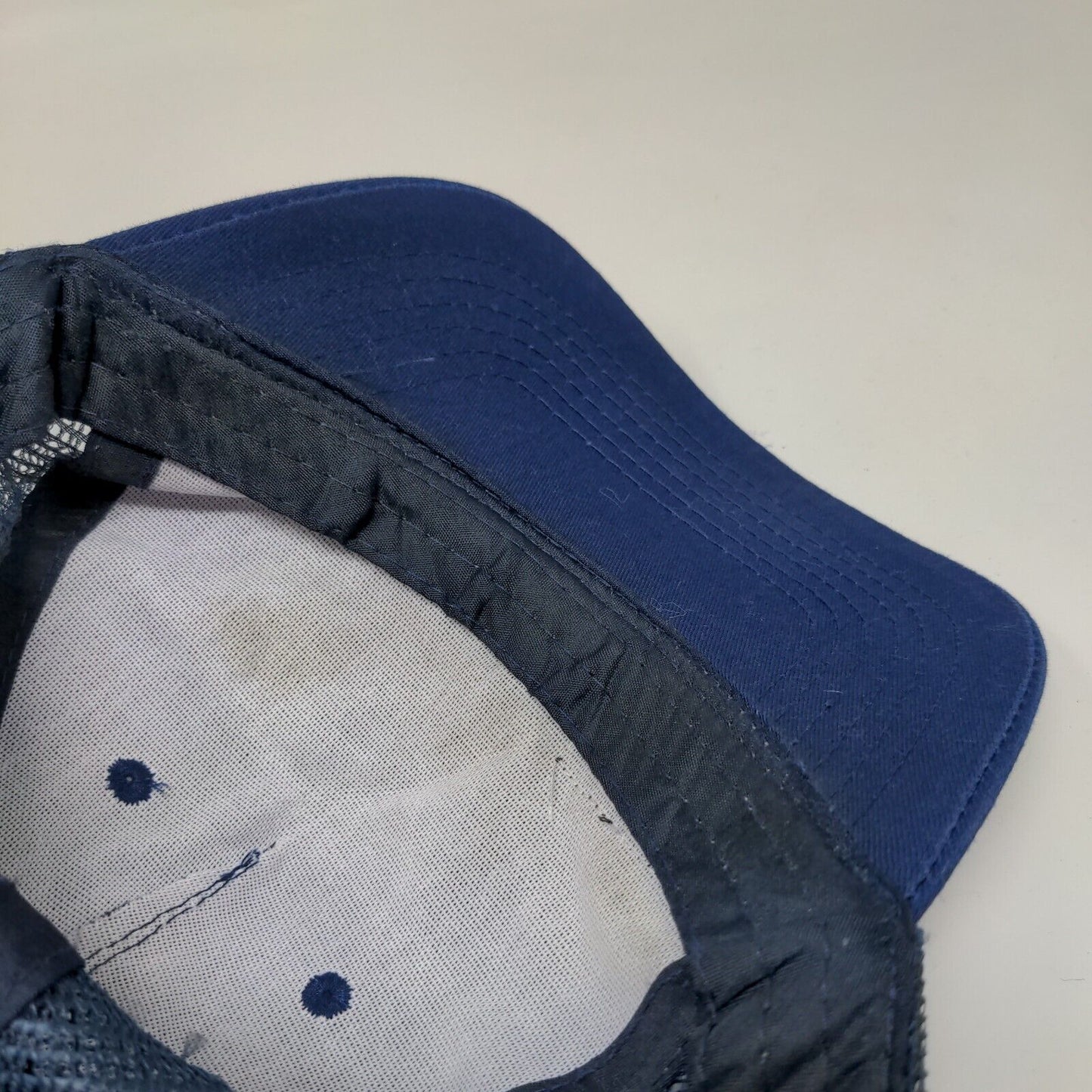 Lowe's Snapback Mesh Back Trucker Hat Blue One Size Adjustable