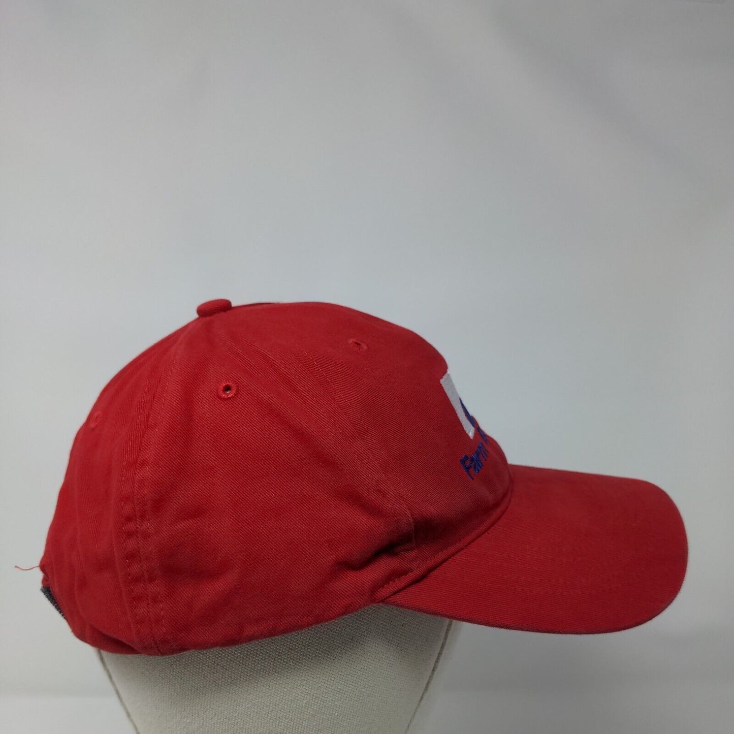 Farm Bureau Ins. Strapback Hat Red One Size Adjustable Embroidered