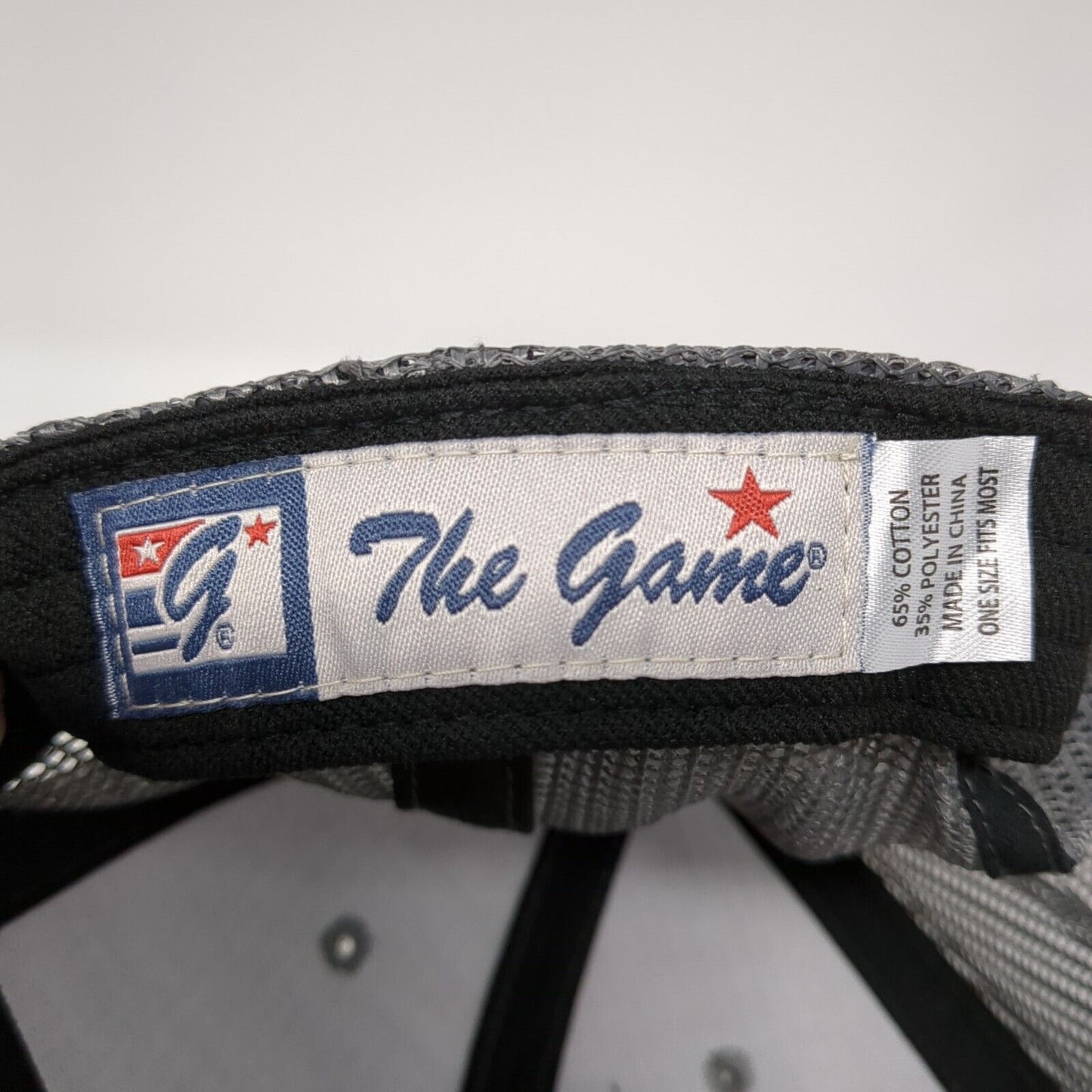 YR Idaho Snapback Trucker Hat Gray One Size Adjustable Embroidered Rope The Game