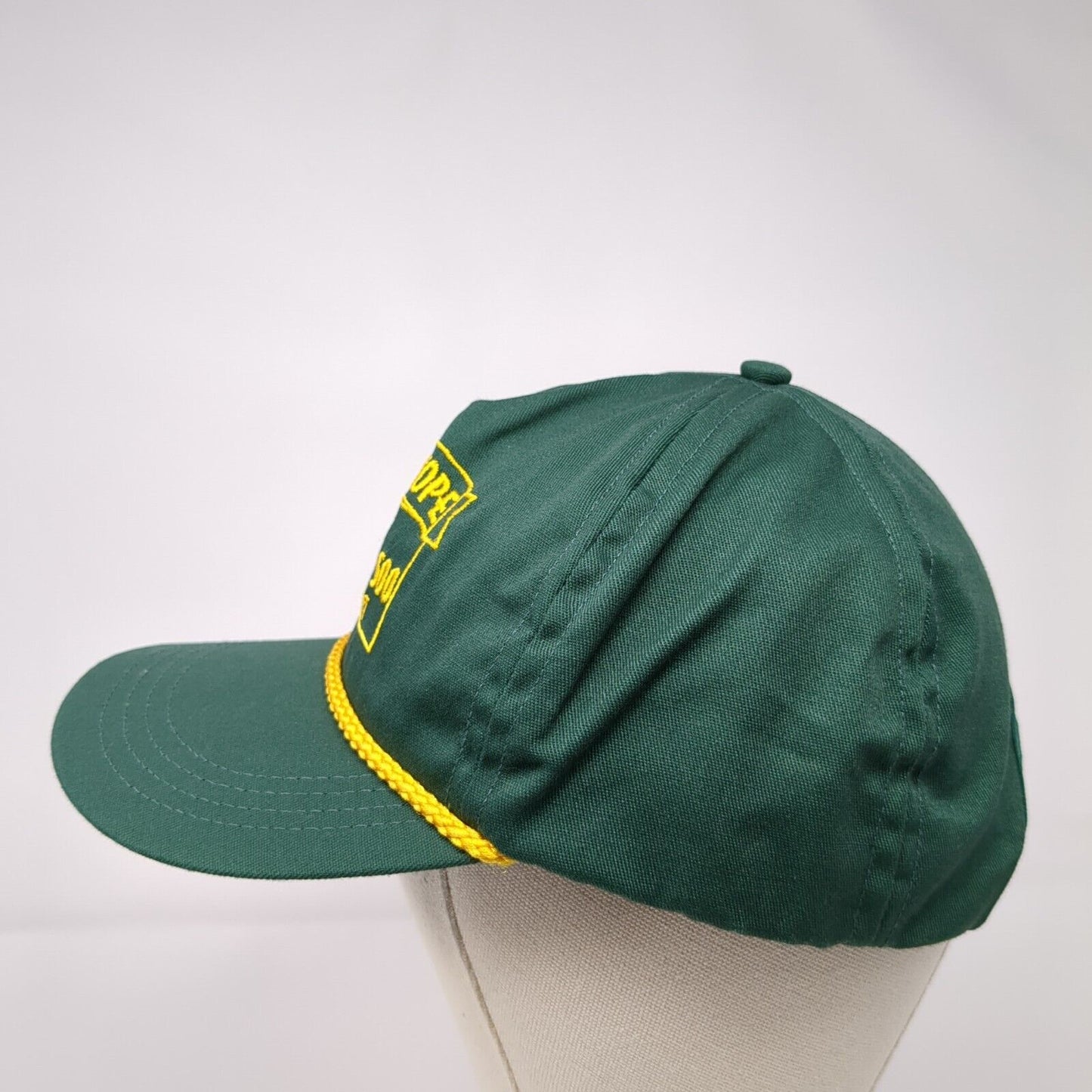 Ride For Hope Slideback Rope Hat Green OSFA Montana Hope Project 500
