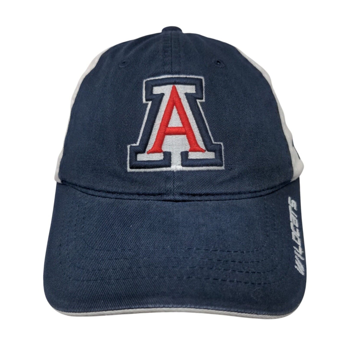 Arizona Wildcats Slideback Hat Blue OSFA Embroidered Colorblock Zephyr
