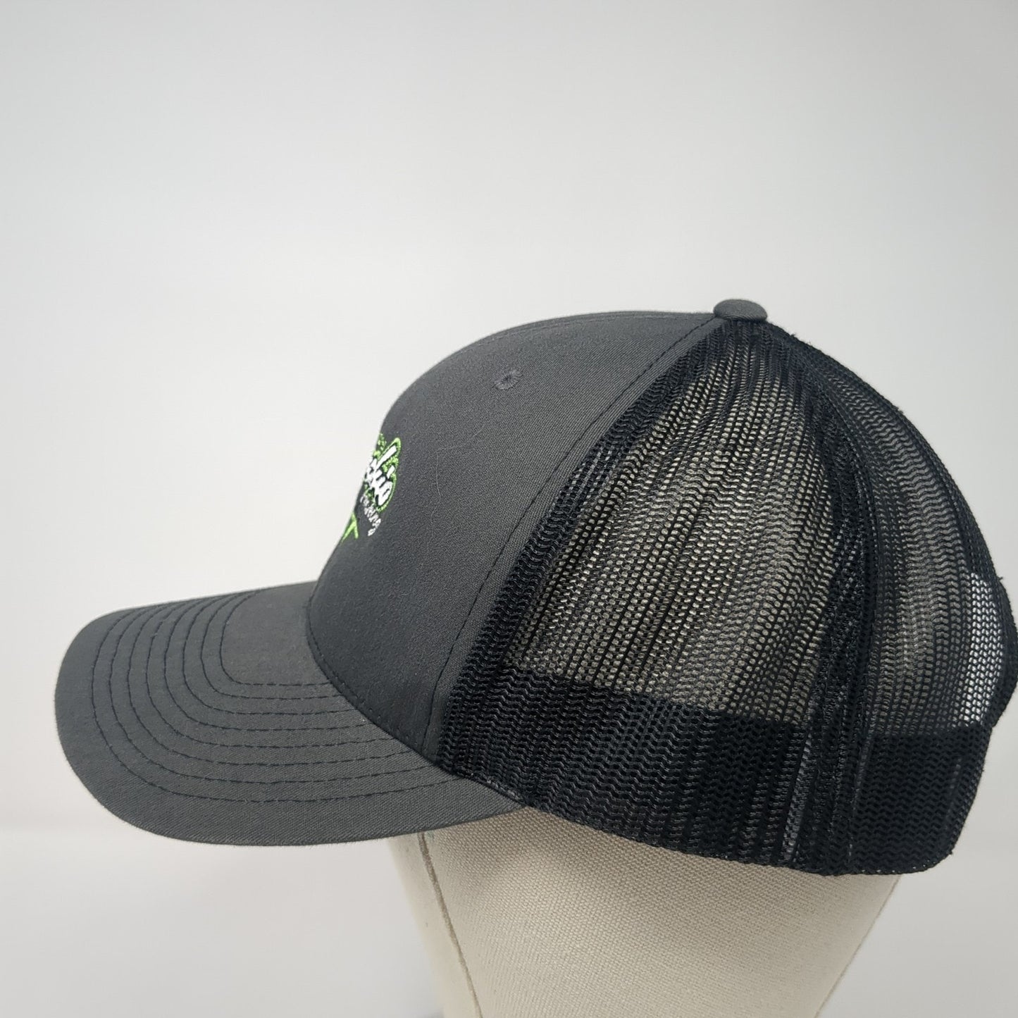 Andy Banchio Snapback Mesh Back Trucker Hat Gray One Size Richardson