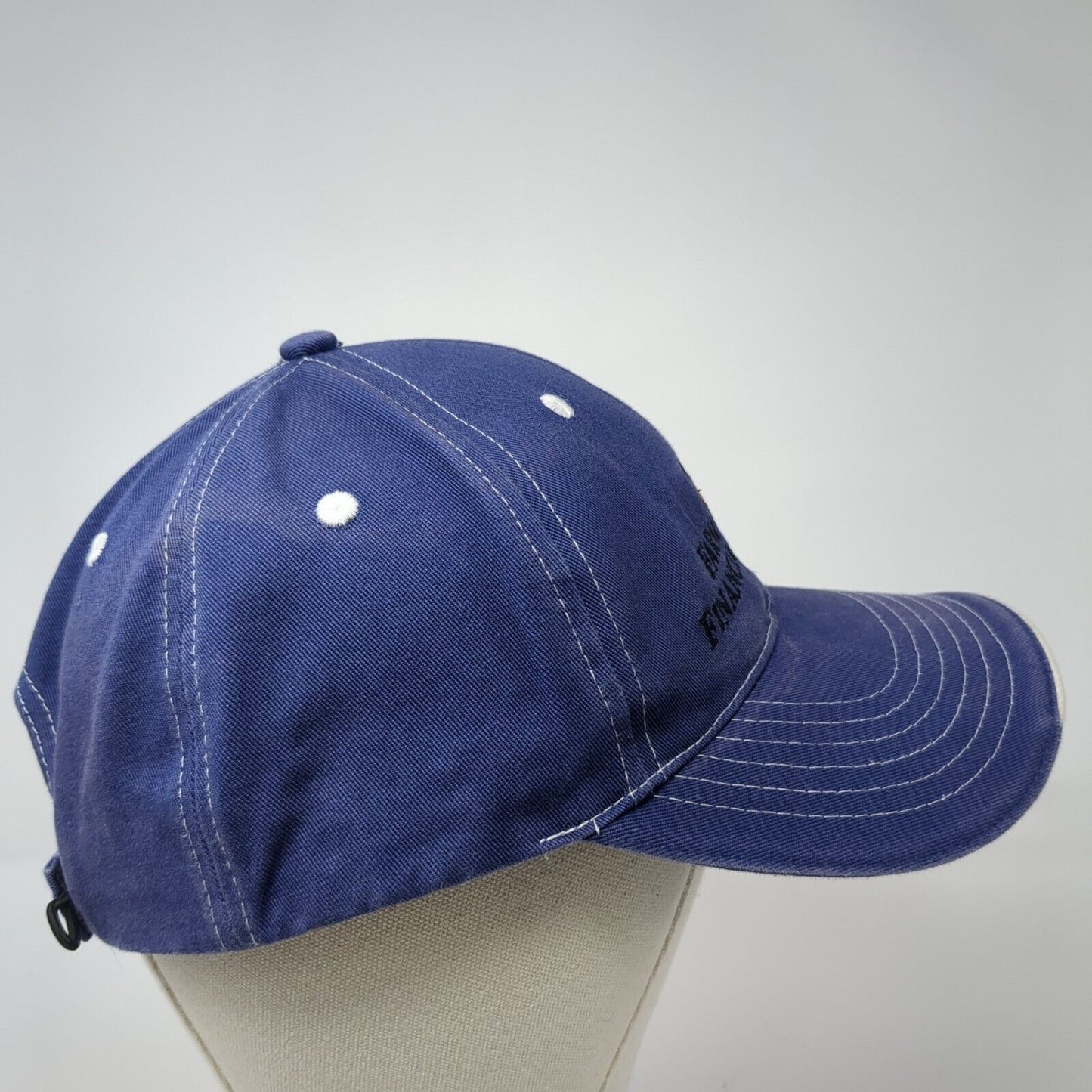 Farm Bureau Financial Services Strapback Hat Blue One Size Adjustable Sportsman