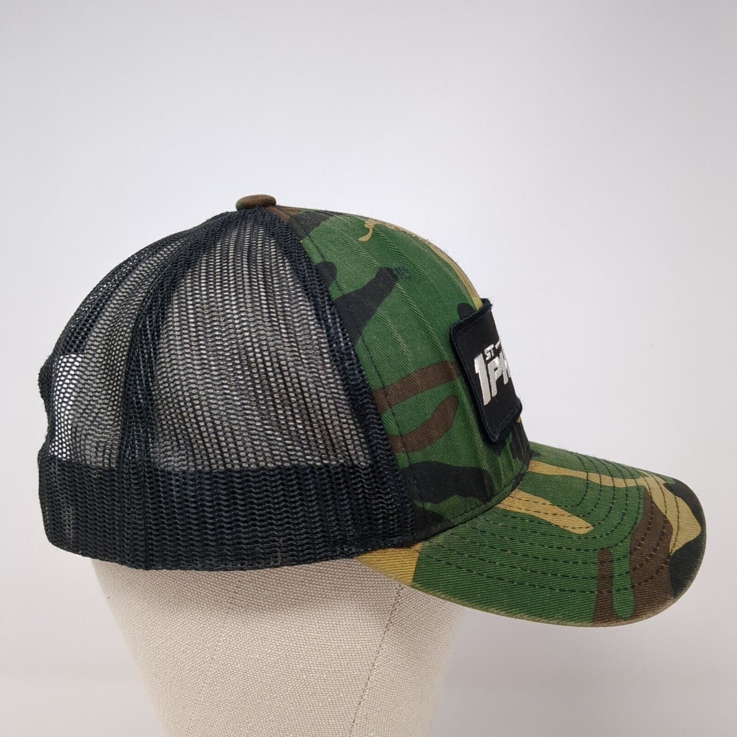 1st Phorm Snapback Trucker Hat Camouflage OS Adjustable Mesh Back Richardson