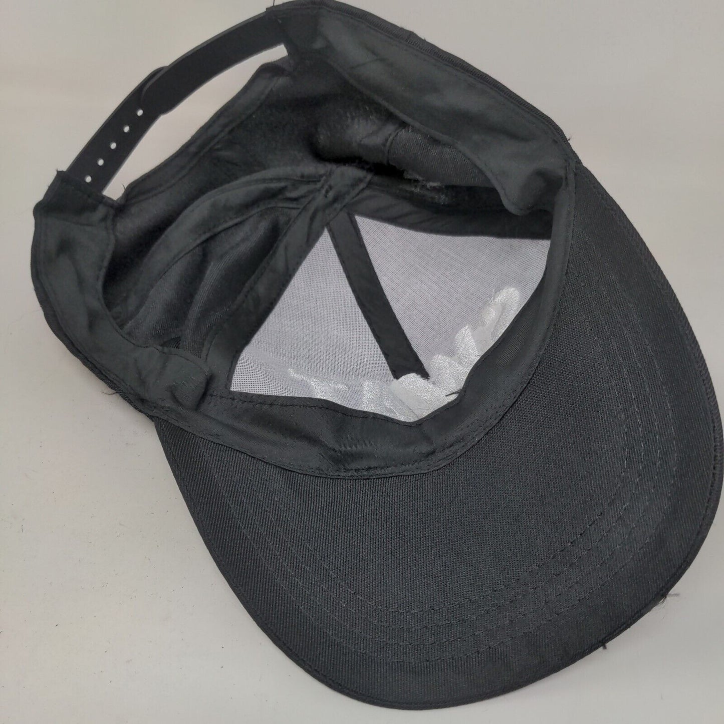 Unbranded Boy's Snapback SWAT Cop Costume Hat Cap Black Adjustable Embroidered