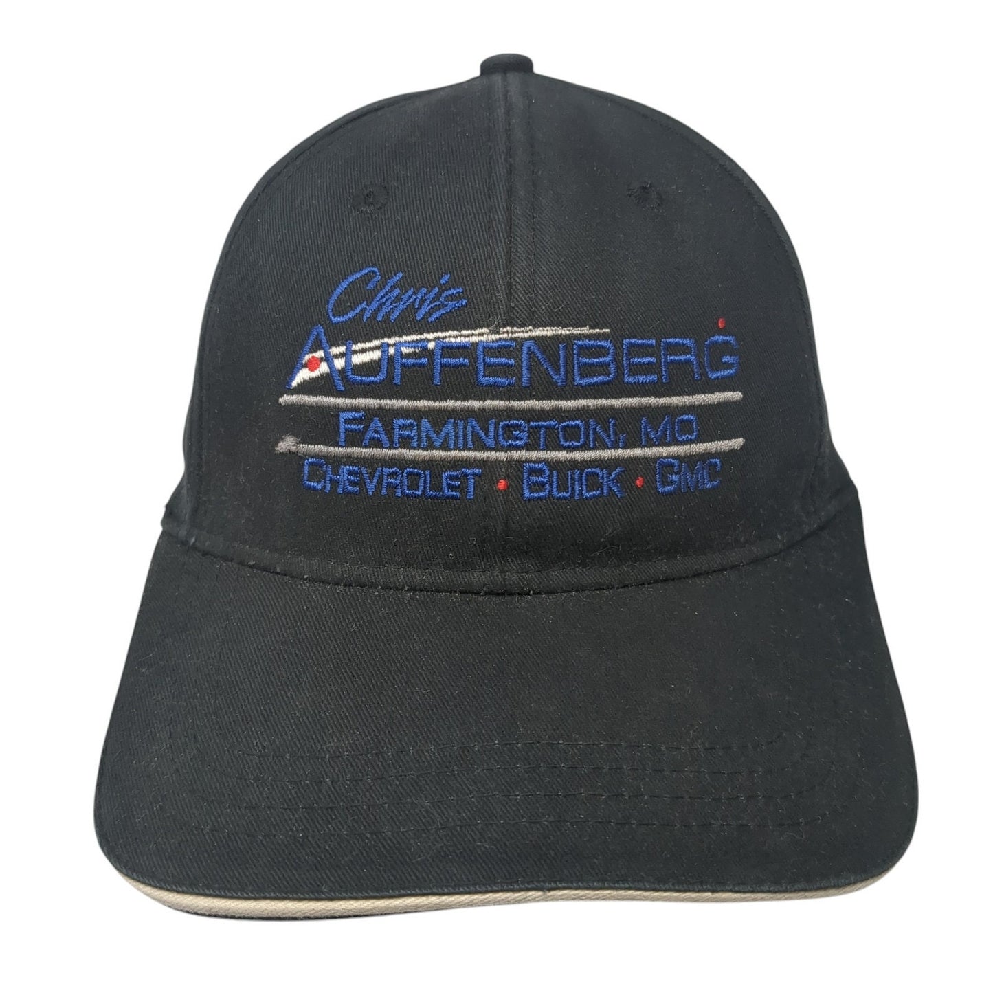 Chris Auffenberg Farmington MO Chevrolet Buick GMC Baseball Cap Black One Size