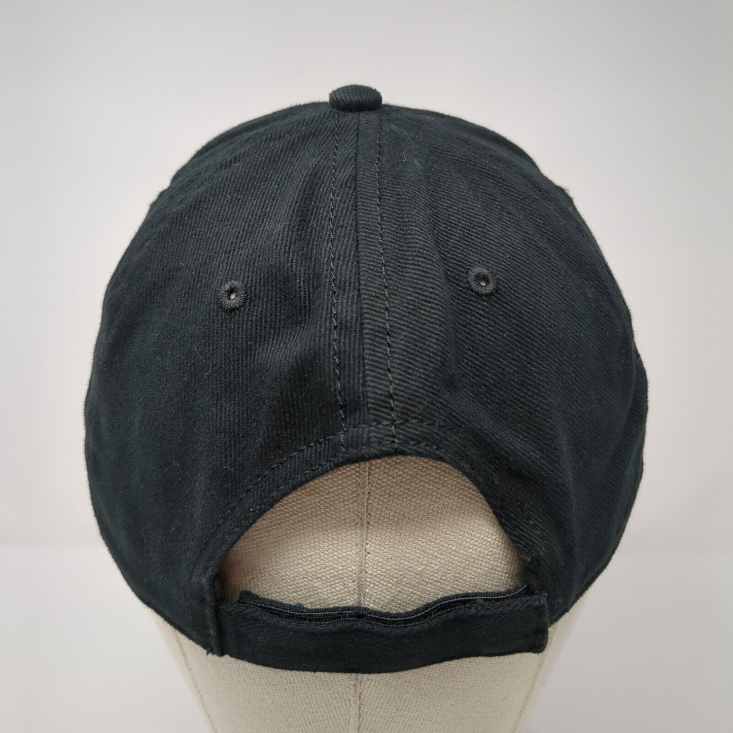 Basque Flag Patch Strapback Hat Black One Size Adjustable Otto 6 Panel