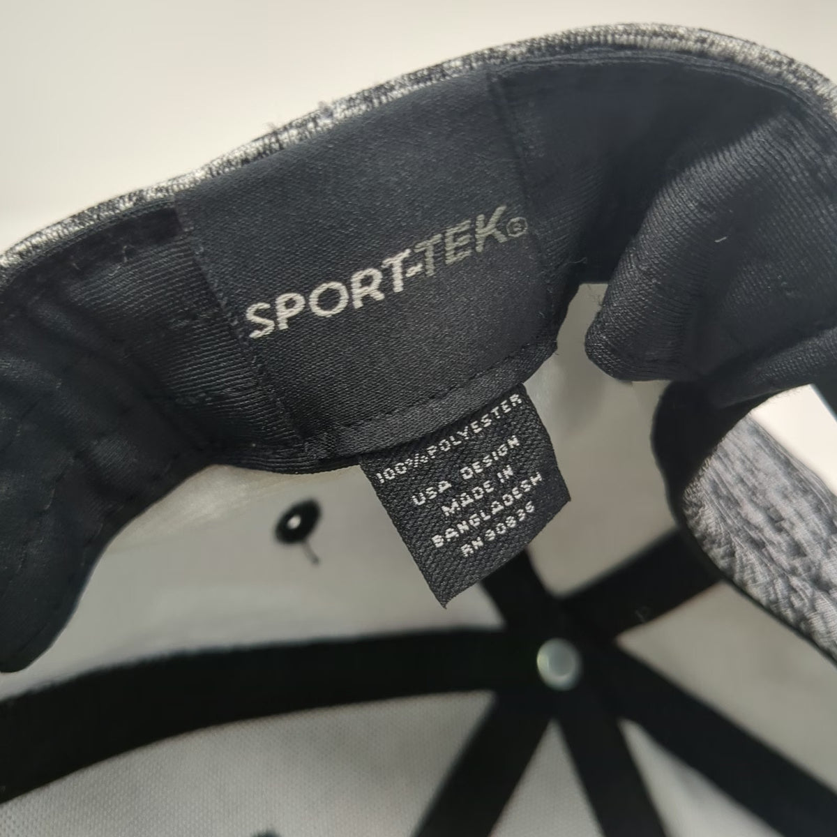 Sport-Tek Snapback Gray Hat One Size Frank May Ski-Doo Space Dye Green Polyester