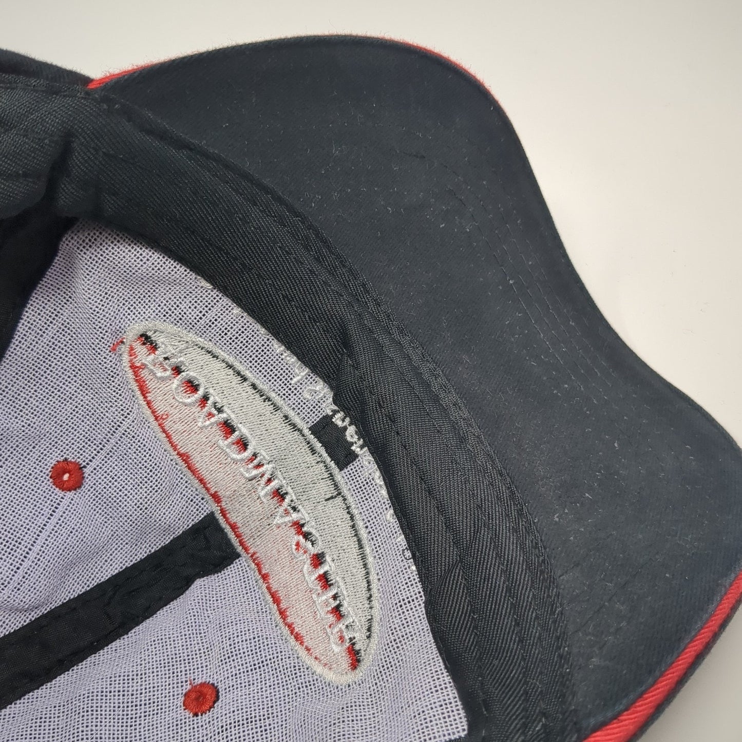Roadmaster Strapback Hat Black One Size Adjustable Embroidered 6 Panel