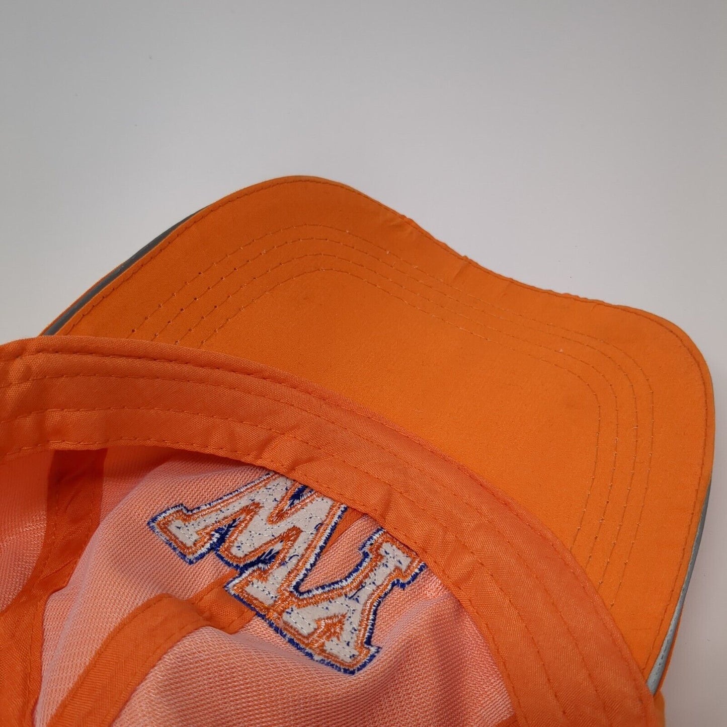 Cody Wyoming Slideback Hat Orange One Size Embroidered Jacobson Hat