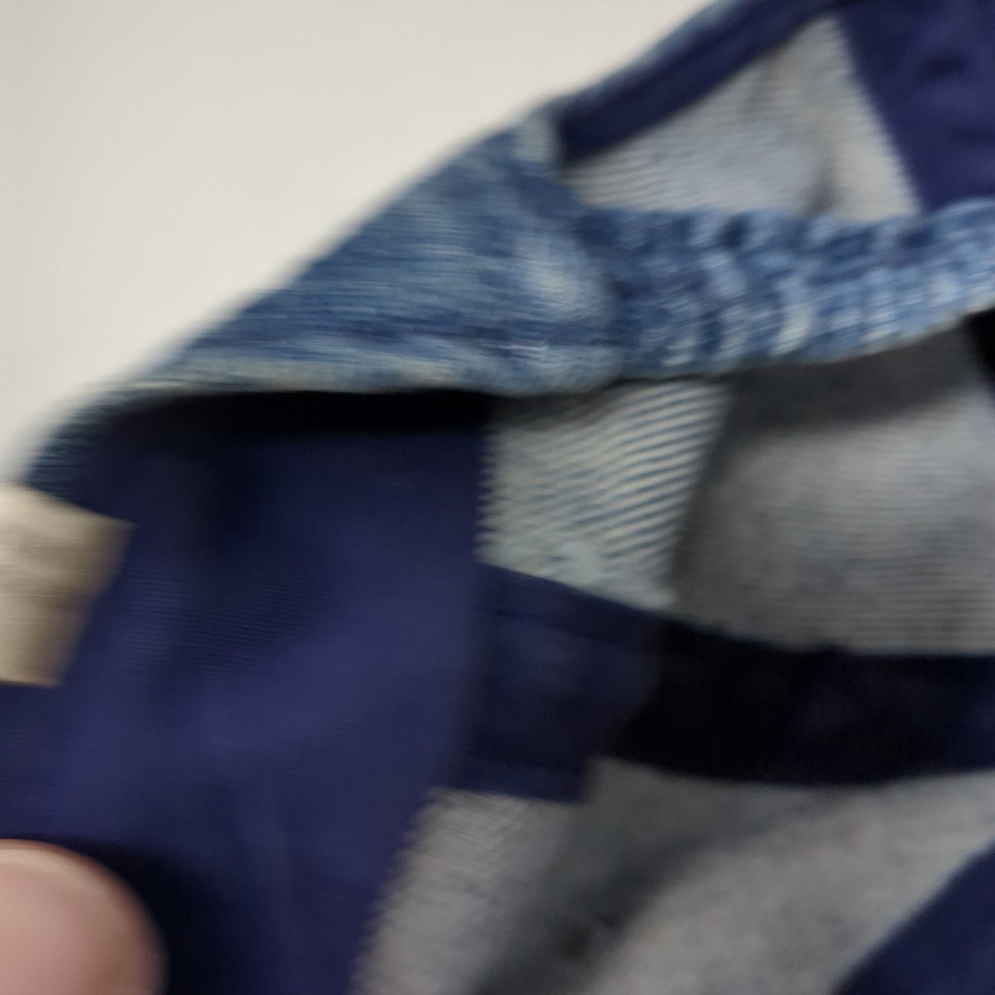 Unbranded Stretch Fitted Hat Blue Denim One Size Solid Blank Outdoor