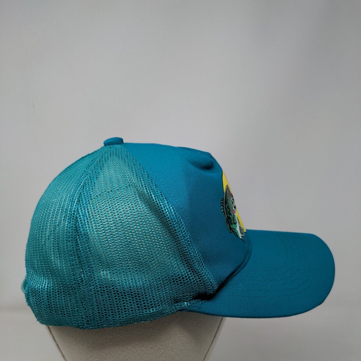 Bass Pro Shops Snapback Mesh Back Trucker Hat Blue OSFM Solid Fishing