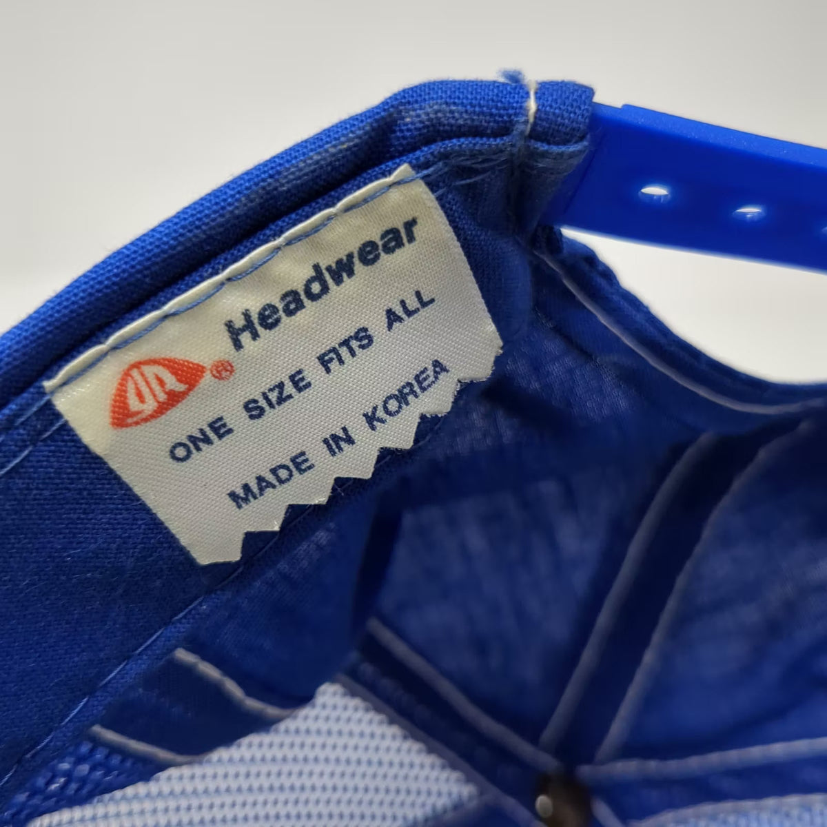AA Headwear Co-Plas Gel Coats Trucker Hat Blue One Size Snapback Adjustable Mesh