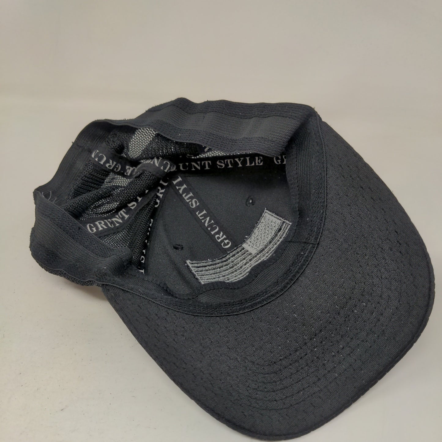 Grunt Style Men's Stretchy Hat Black Embroidered American Flag This We'll Defend