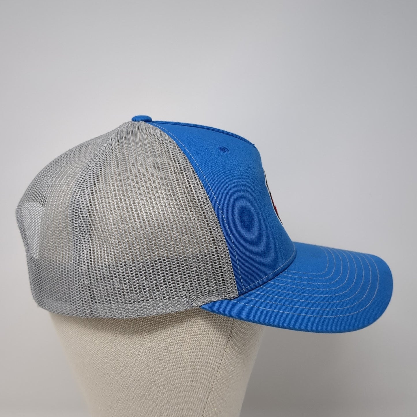 Sun Valley Auto Club Snapback Trucker Hat Blue OS Adjustable Mesh Richardson