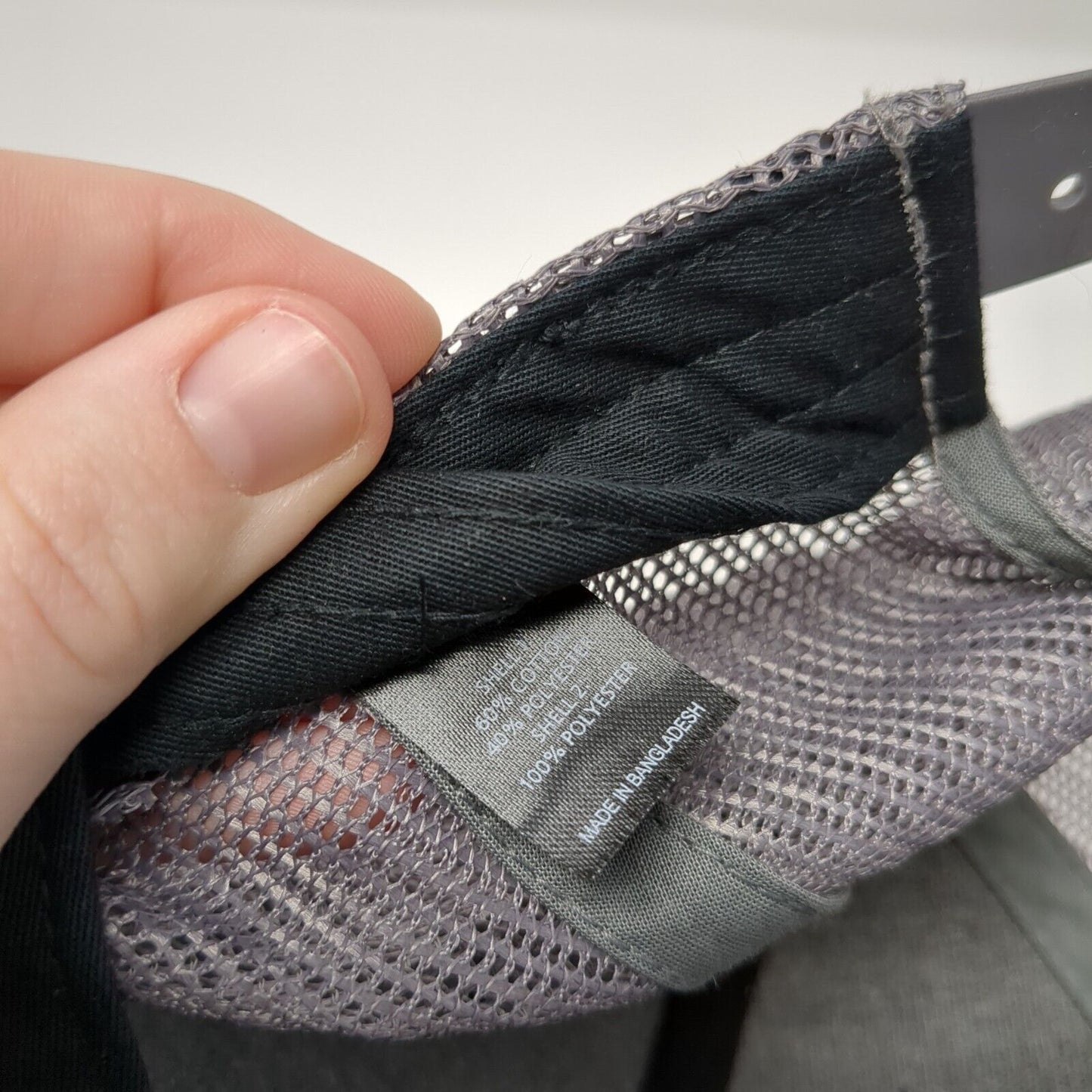 D&B Supply Patch Snapback Trucker Hat Black One Size Mesh Back Richardson