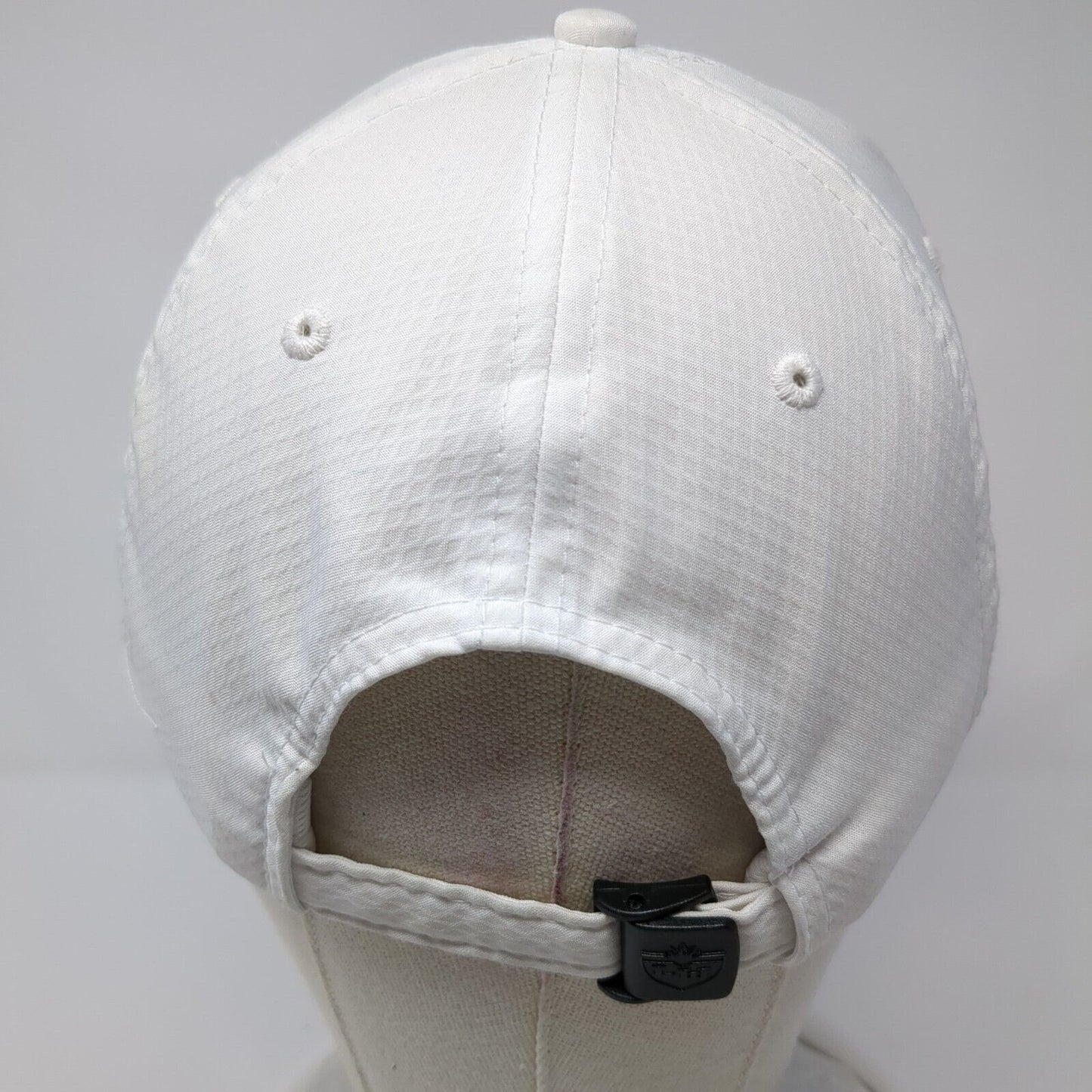 Riverhawk Cup Match Slideback Hat White One Size Adjustable River Birch