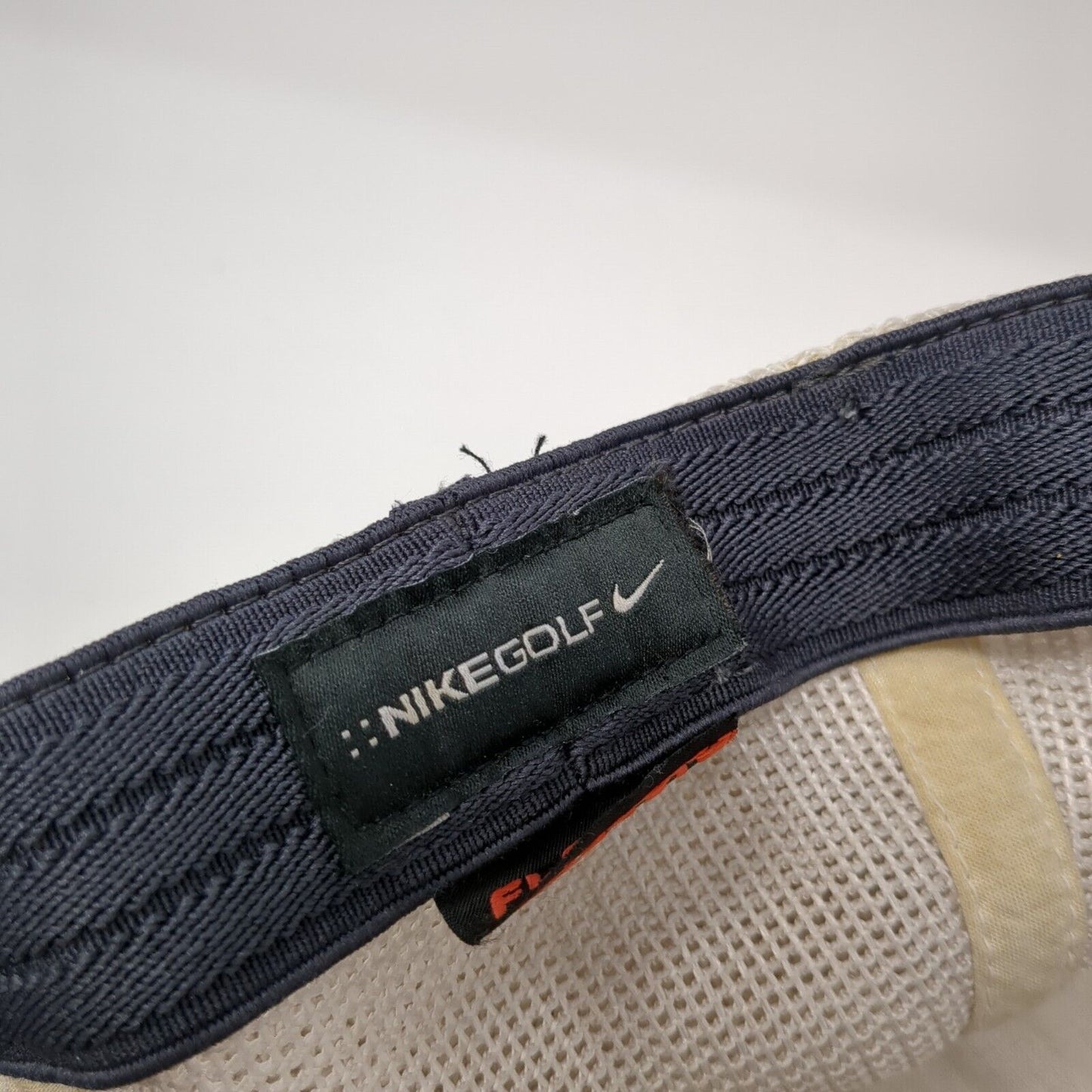 SC Fitted Trucker Golf Hat Red OS Flexfit Mesh Back Embroidered Swoosh Nike