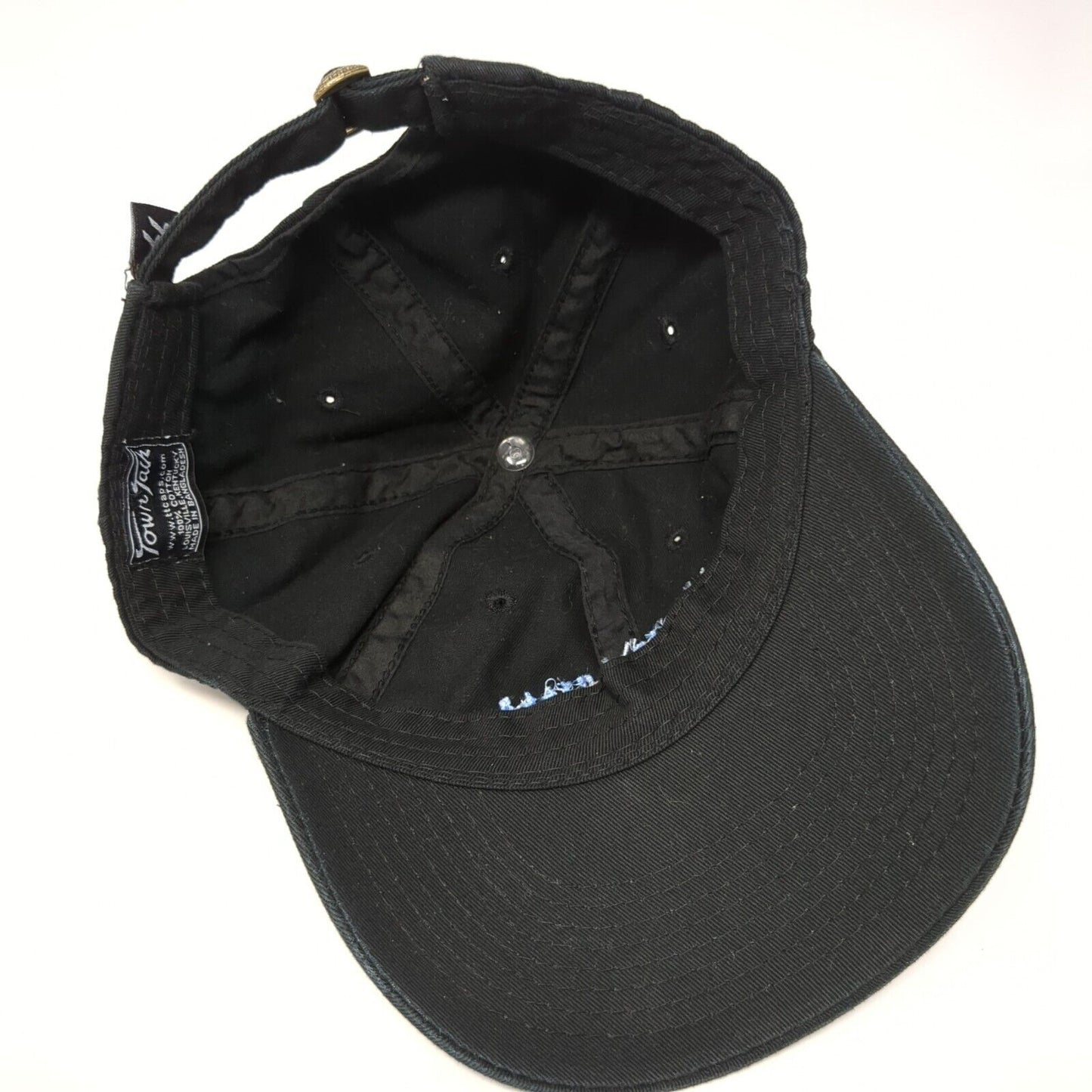 Rolling Hills Casino Slideback Hat Black One Size Embroidered Town Talk