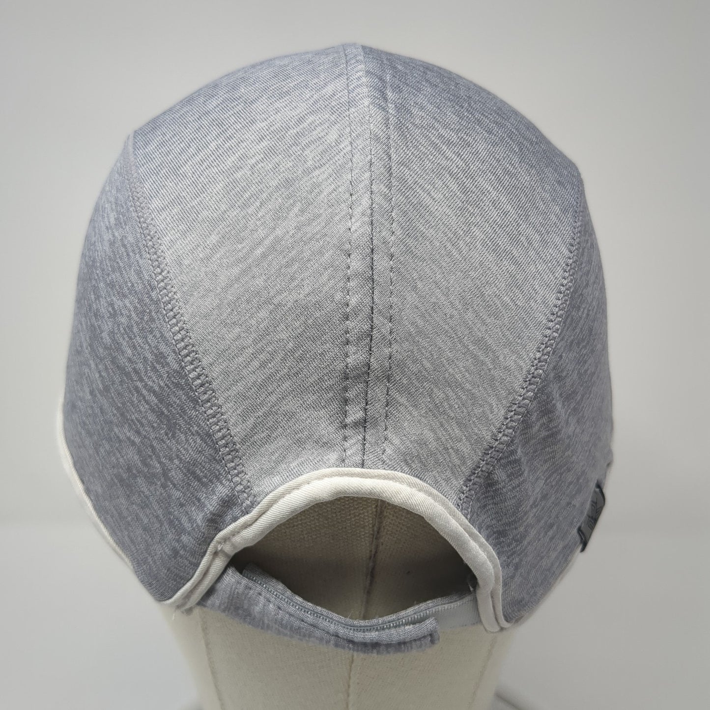 Unbranded Strapback Hat Gray One Size Adjustable Solid Blank Outdoor
