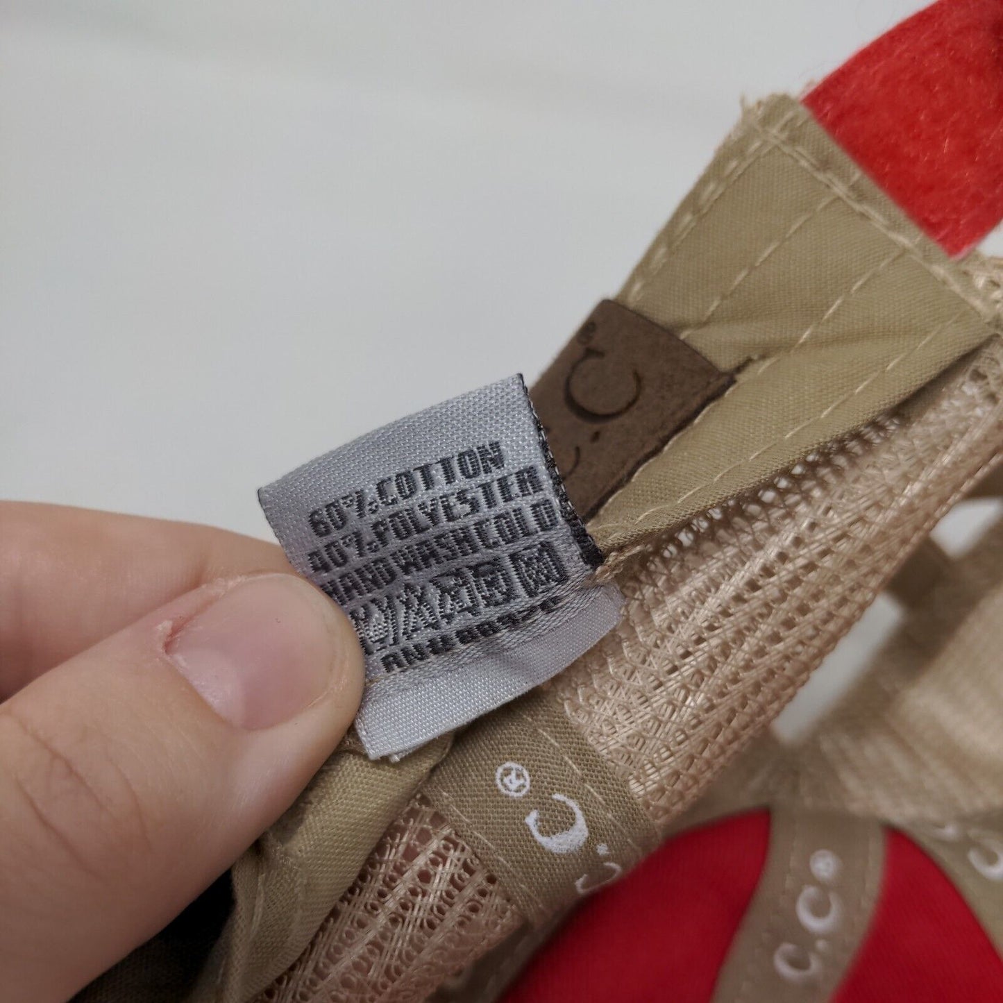 Beach Please Strapback Trucker Hat Multicolor One Size Mesh Back Distressed