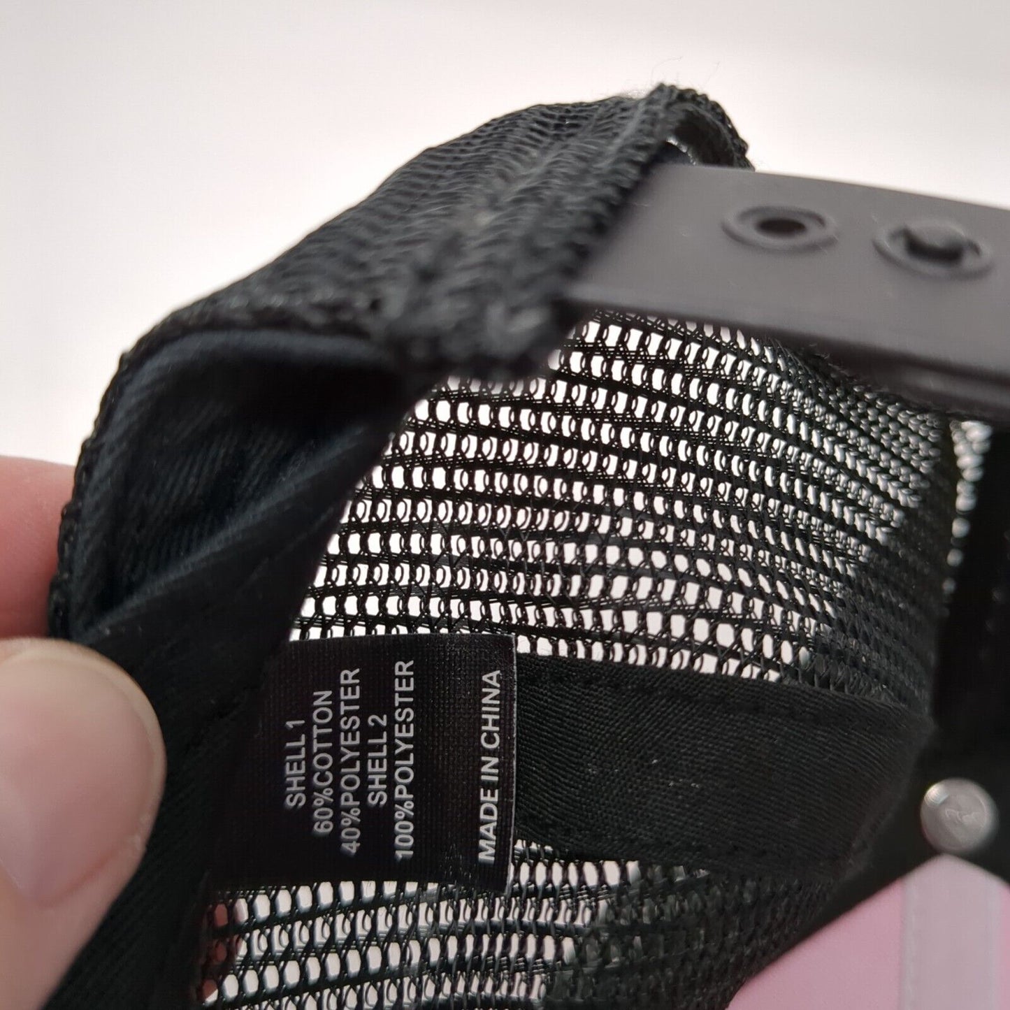 Richardson Snapback Trucker Hat Pink One Size Adjustable Mesh Back 6 Panel