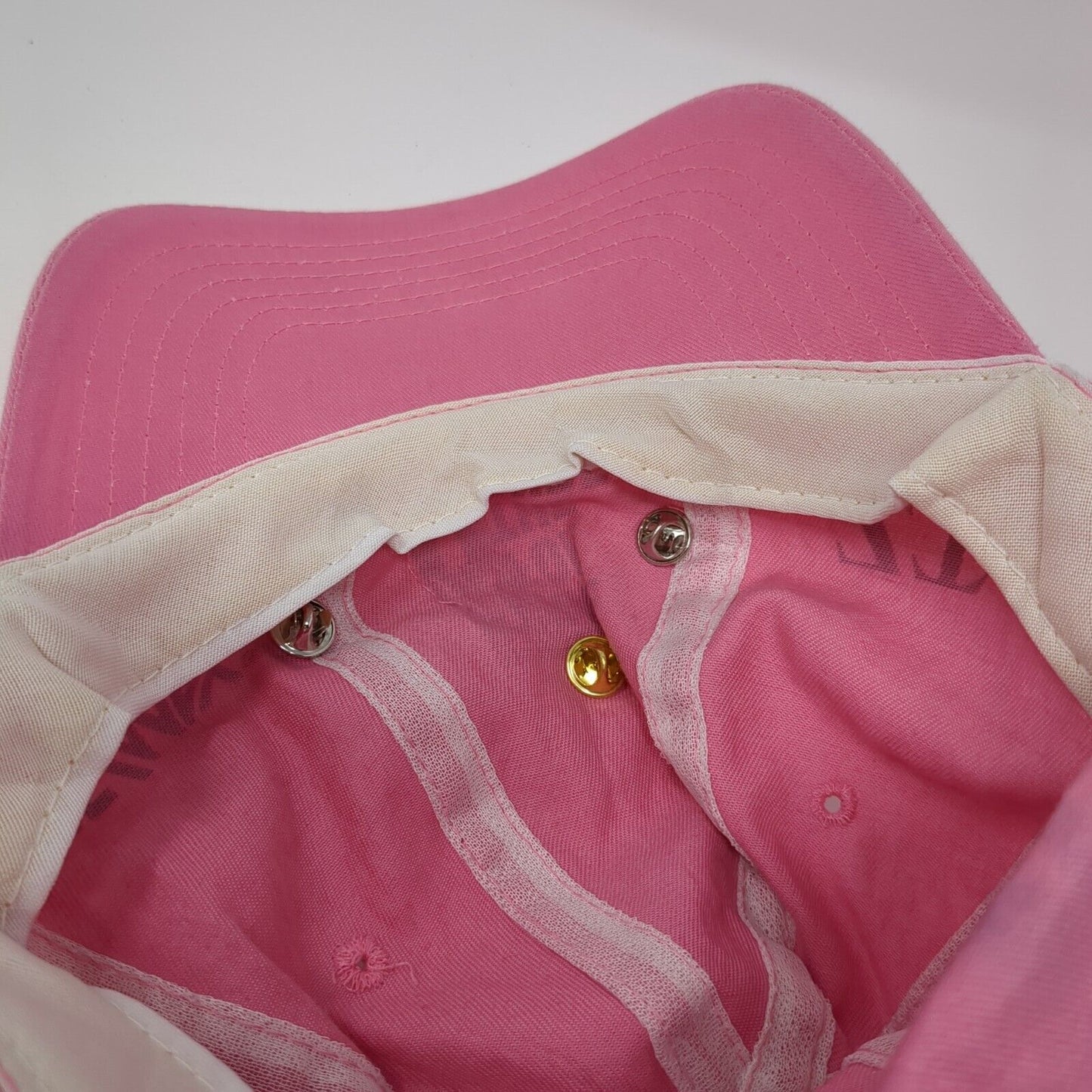 Race For The Cure Pink Bow Pins Slideback Hat Pink One Size Adjustable