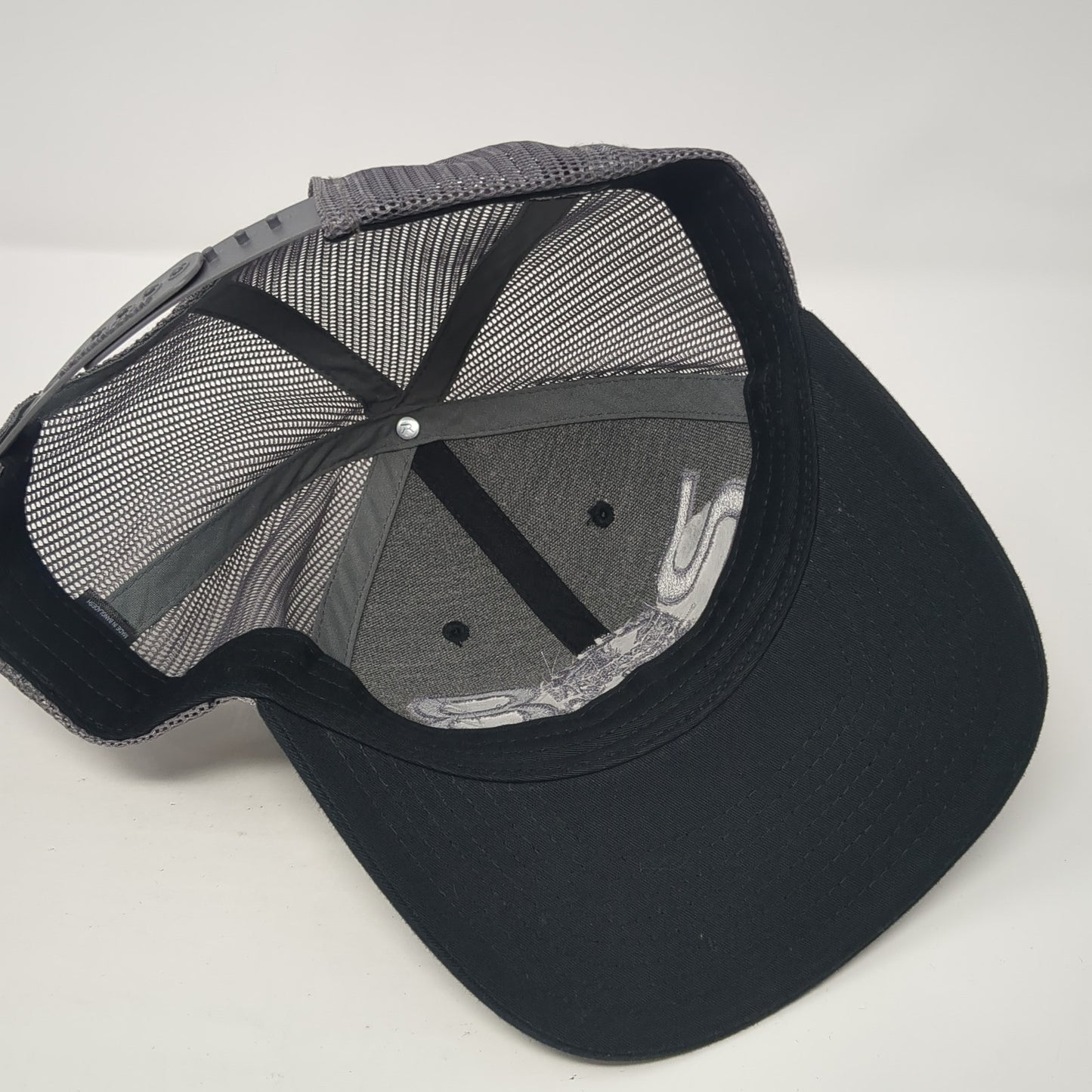 208 Precision Design & Trim Snapback Trucker Hat Black OS Adjustable Richardson