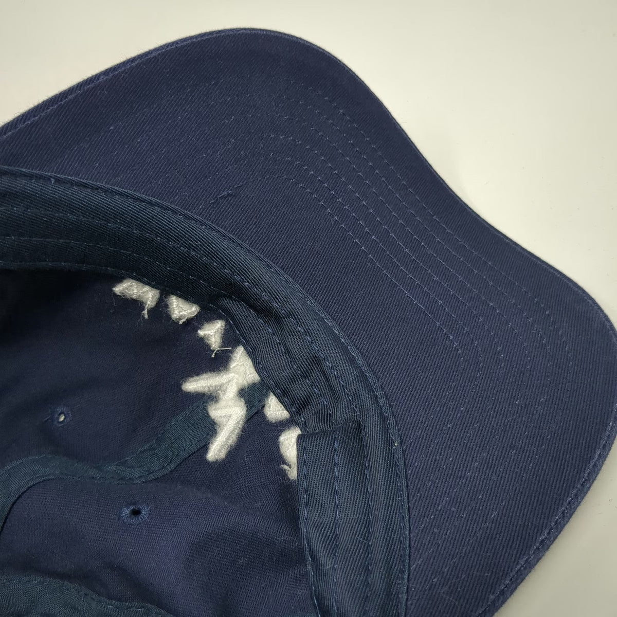 Waymaker Embroidered Logo Baseball Cap Blue OS Cotton Curved Brim Slideback Hat