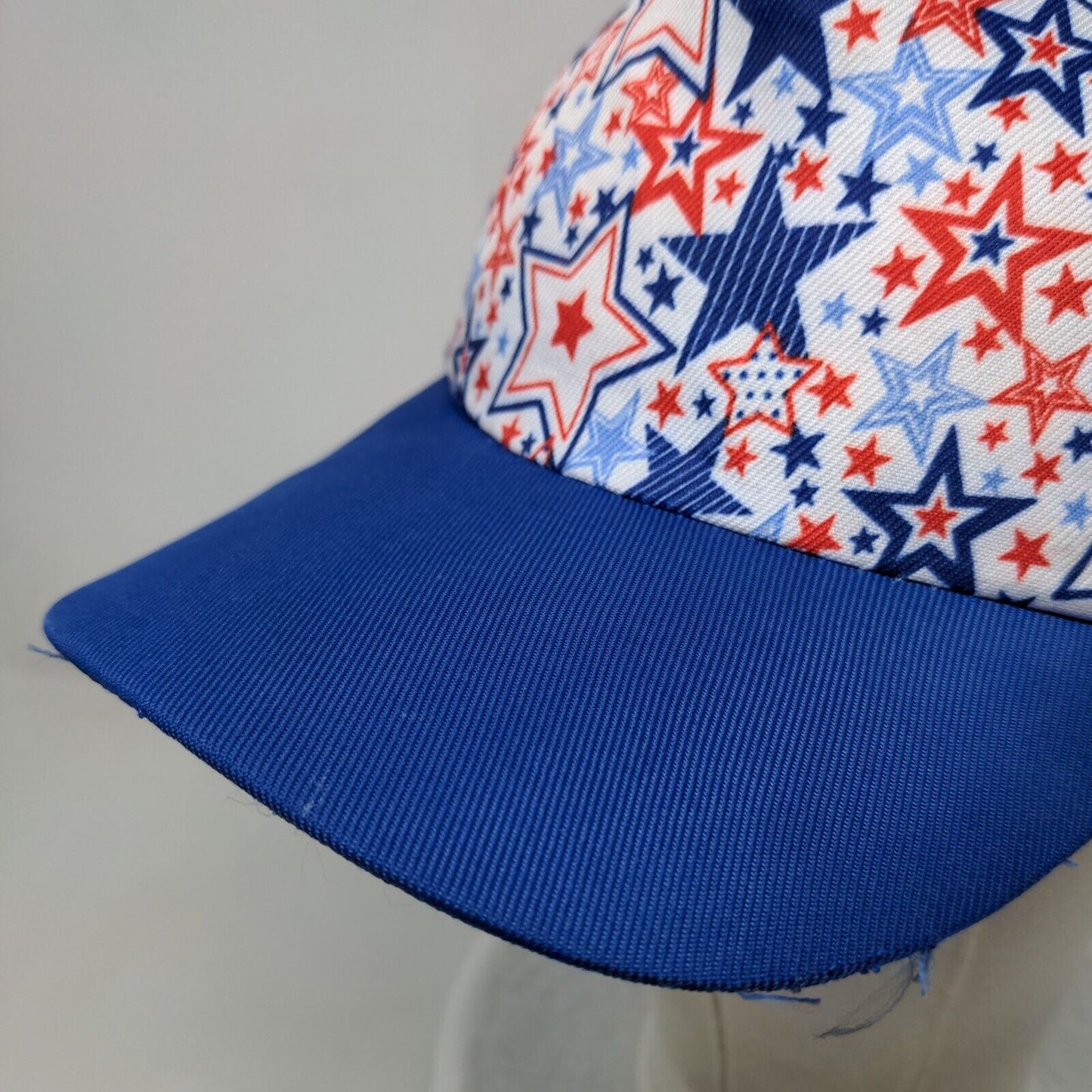 American Star Snapback Hat Multicolor OS Adjustable Patriotic 6 Panel Blank