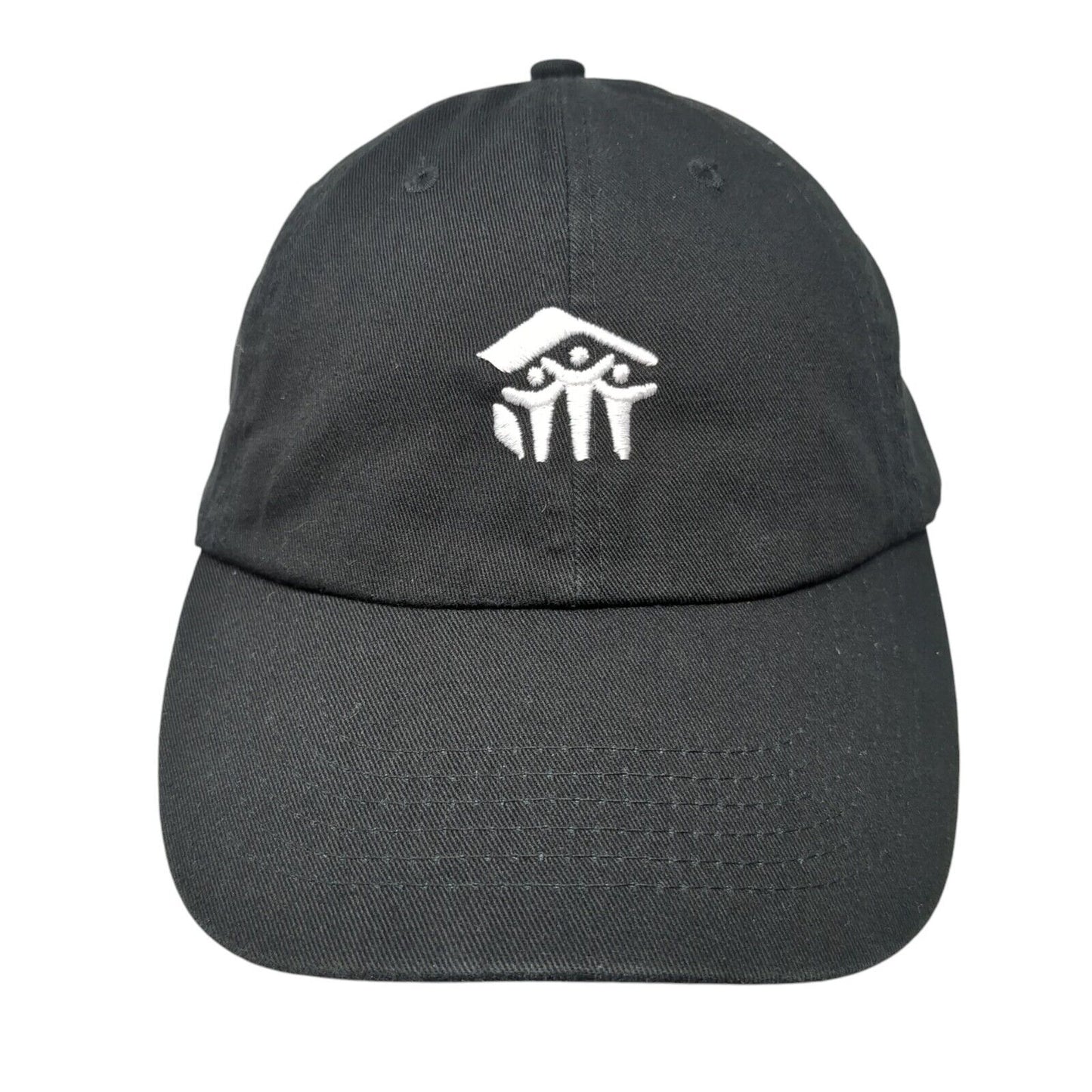 Habitat UCF Slideback Hat Black One Size Solid Adjustable Embroidered