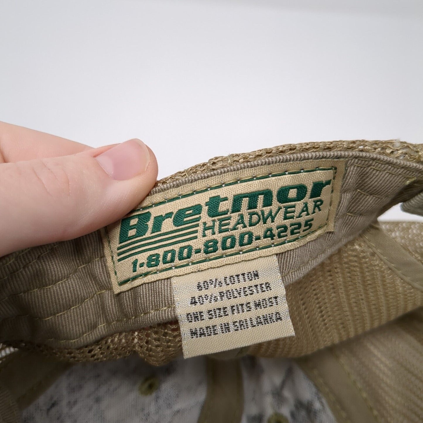 Sqwincher Strapback Trucker Hat Camouflage One Size Adjustable Mesh Back Bretmor