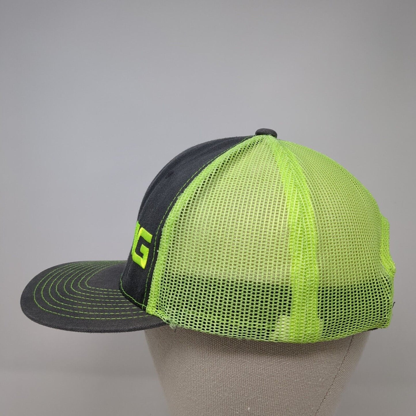 AVIG Snapback Mesh Back Trucker Hat Multi One Size Adjustable NV Caps