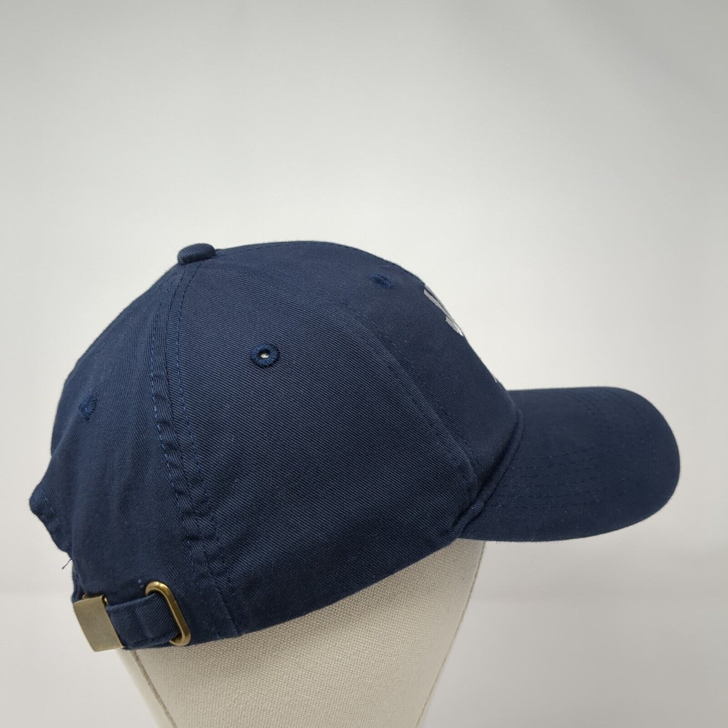 JPA 2013 Slideback Baseball Cap Blue One Size Adjustable Embroidered Harriton
