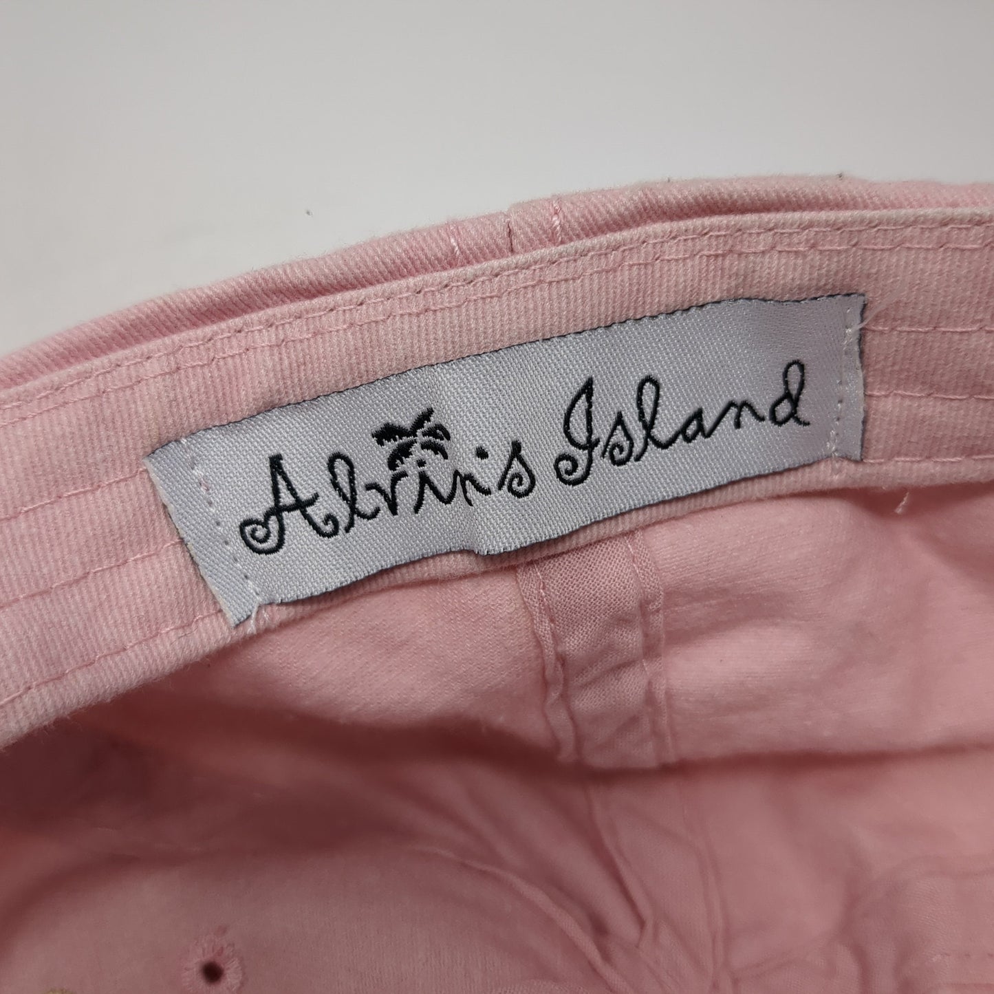 Destin Florida Strapback Baseball Cap Pink One Size Adjustable Alvin's Island