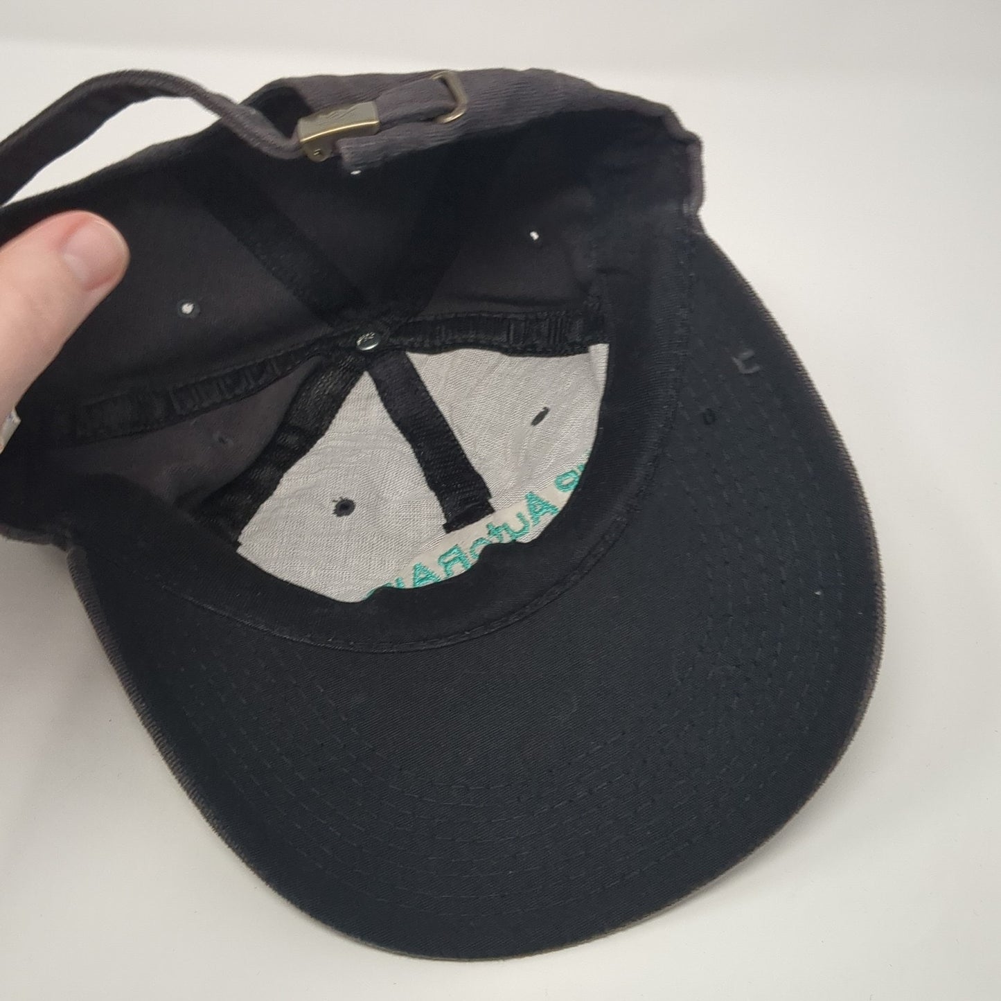 HP AutoRAID Slideback Hat Gray One Size Adjustable Embroidered Yupoong