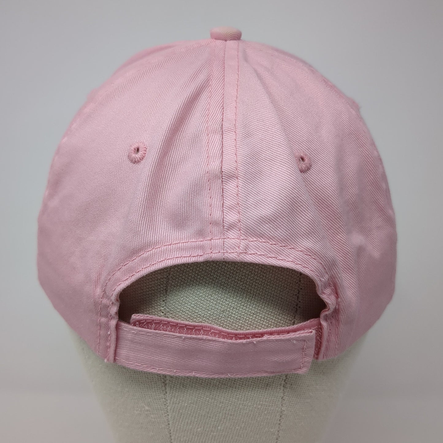 Farmer's Daughter Strapback Baseball Cap Pink One Size Adjustable 6 Panel