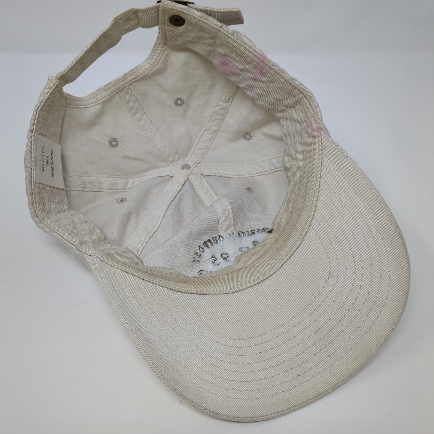 American Outpost Authentic Brand A0-95 Slideback Hat Tan OS Adjustable 6 Panel